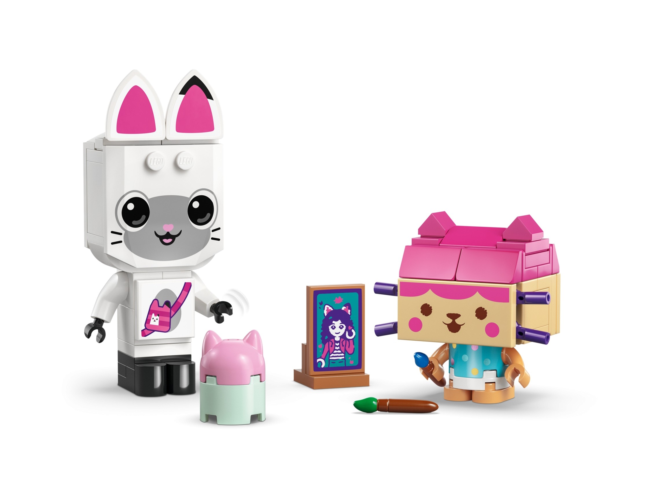 LEGO Inne - Koci przyjaciele Gabi z klocków