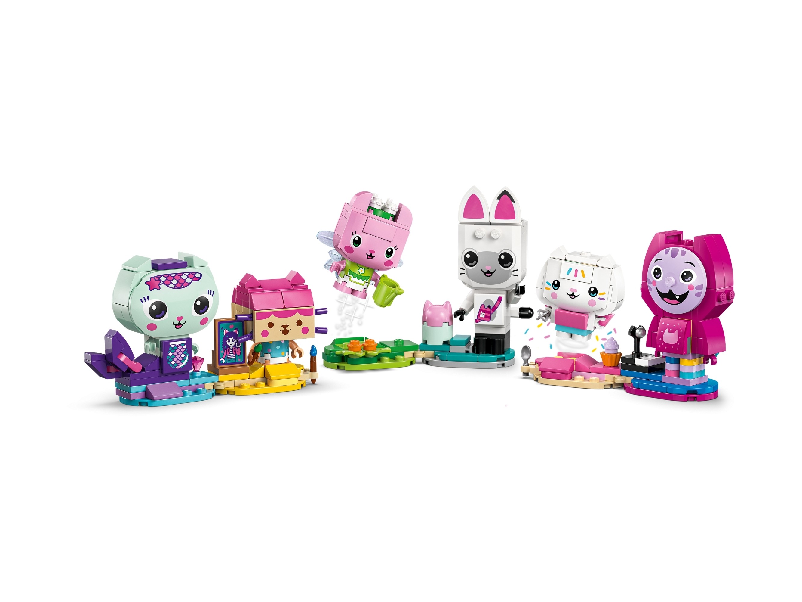 LEGO Inne - Koci przyjaciele Gabi z klocków