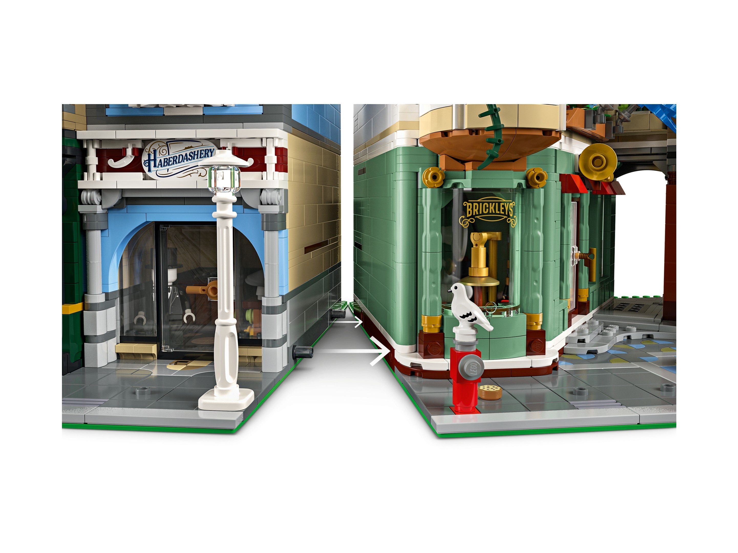 LEGO Icons - Ulica handlowa