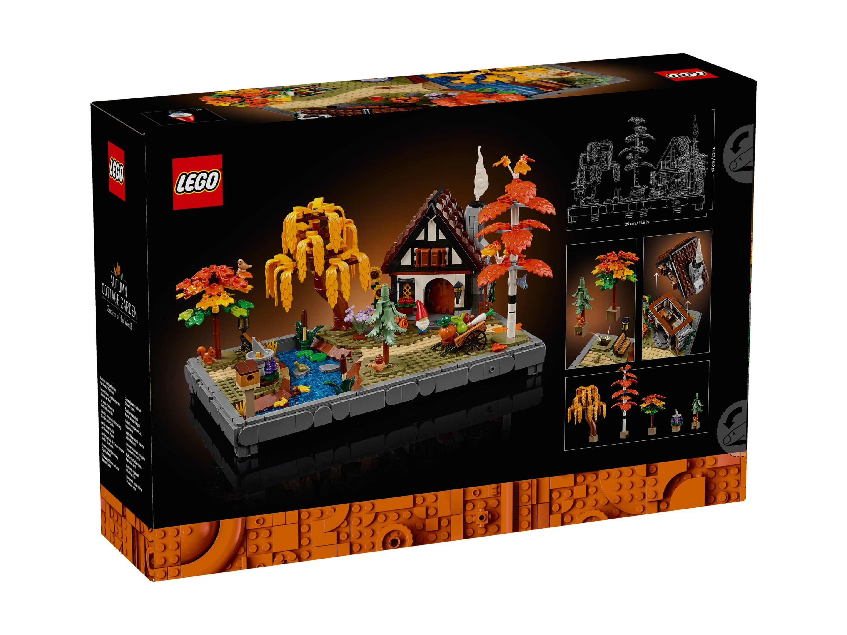 LEGO Icons - Jesienny ogród z chatką