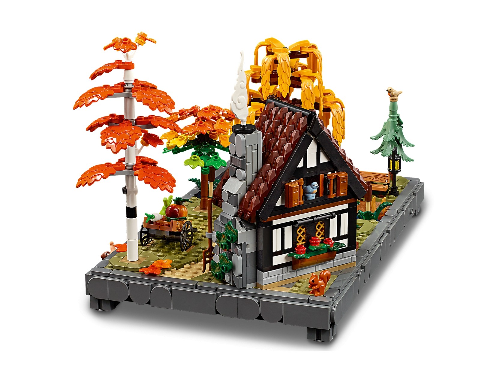 LEGO Icons - Jesienny ogród z chatką