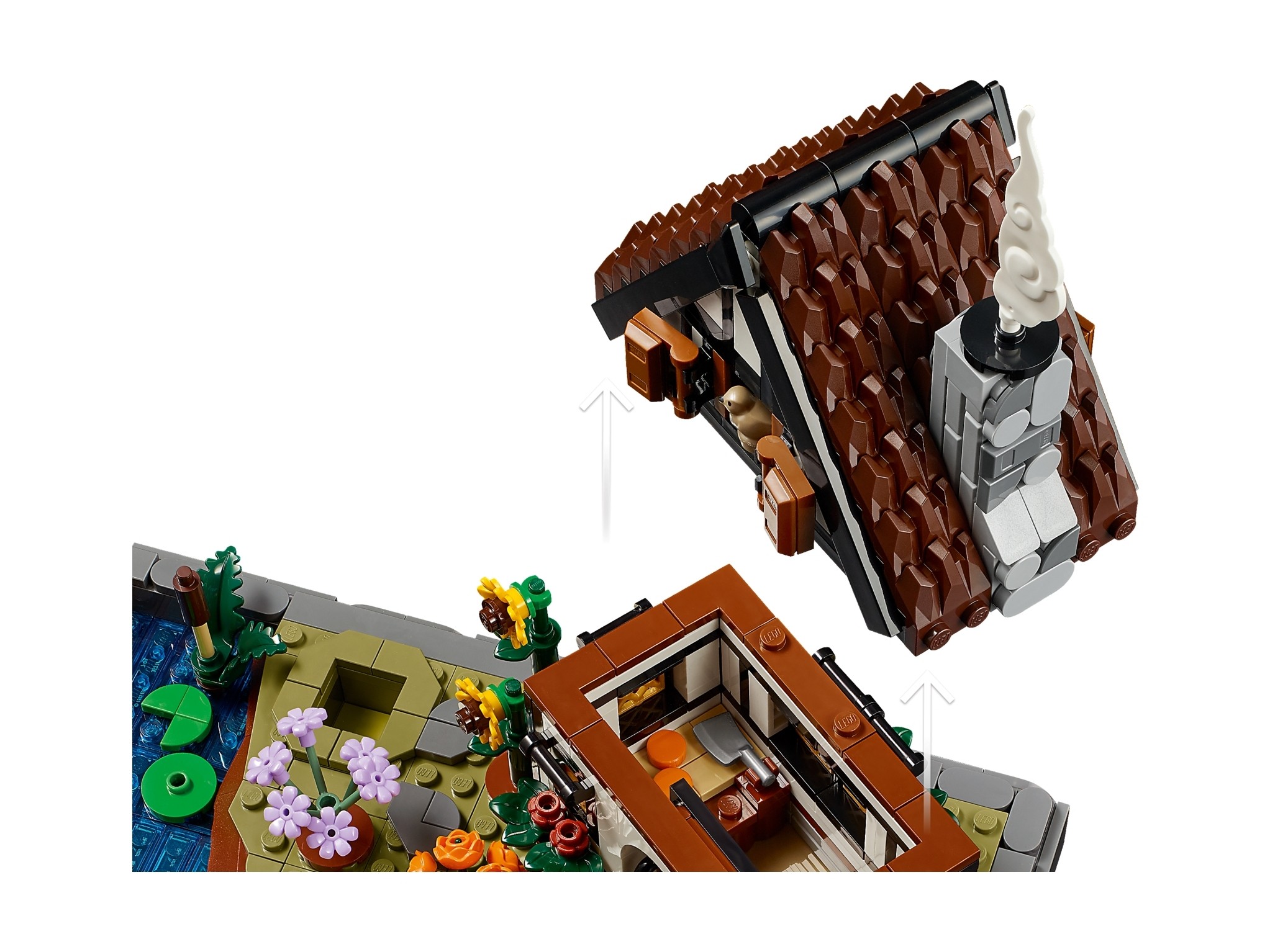 LEGO Icons - Jesienny ogród z chatką