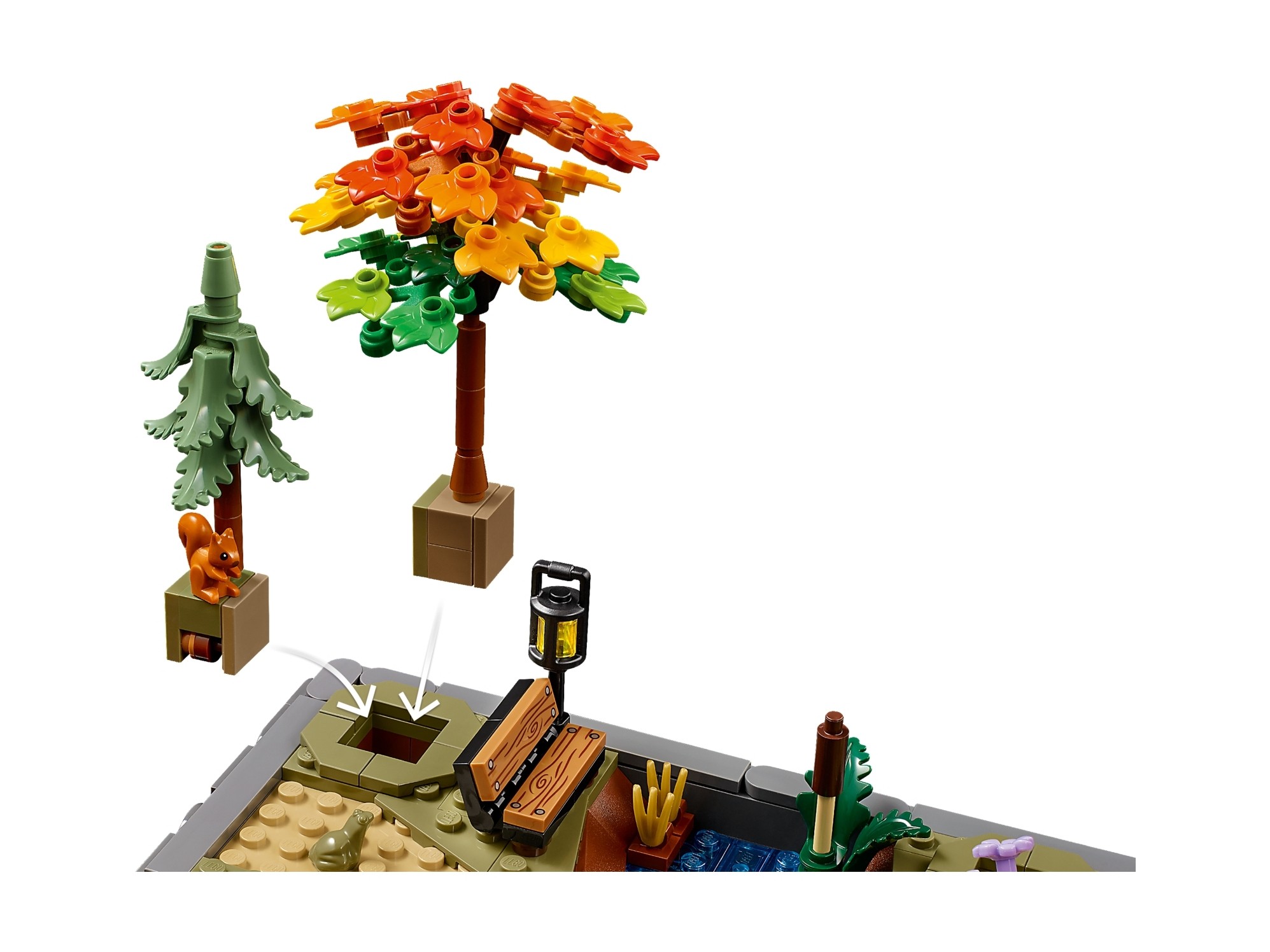 LEGO Icons - Jesienny ogród z chatką