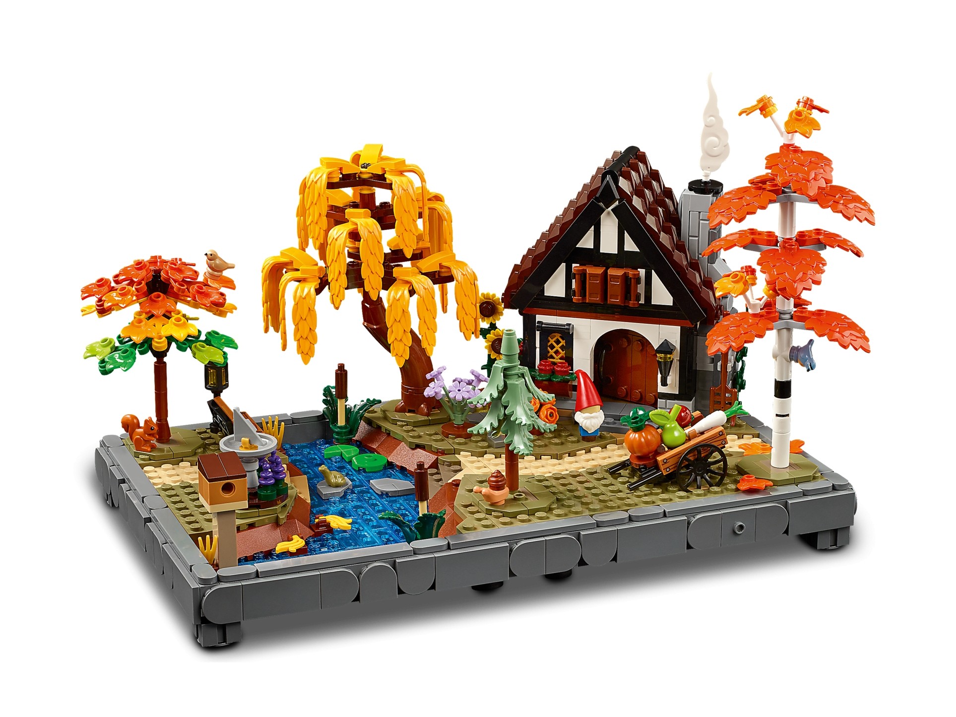 LEGO Icons - Jesienny ogród z chatką