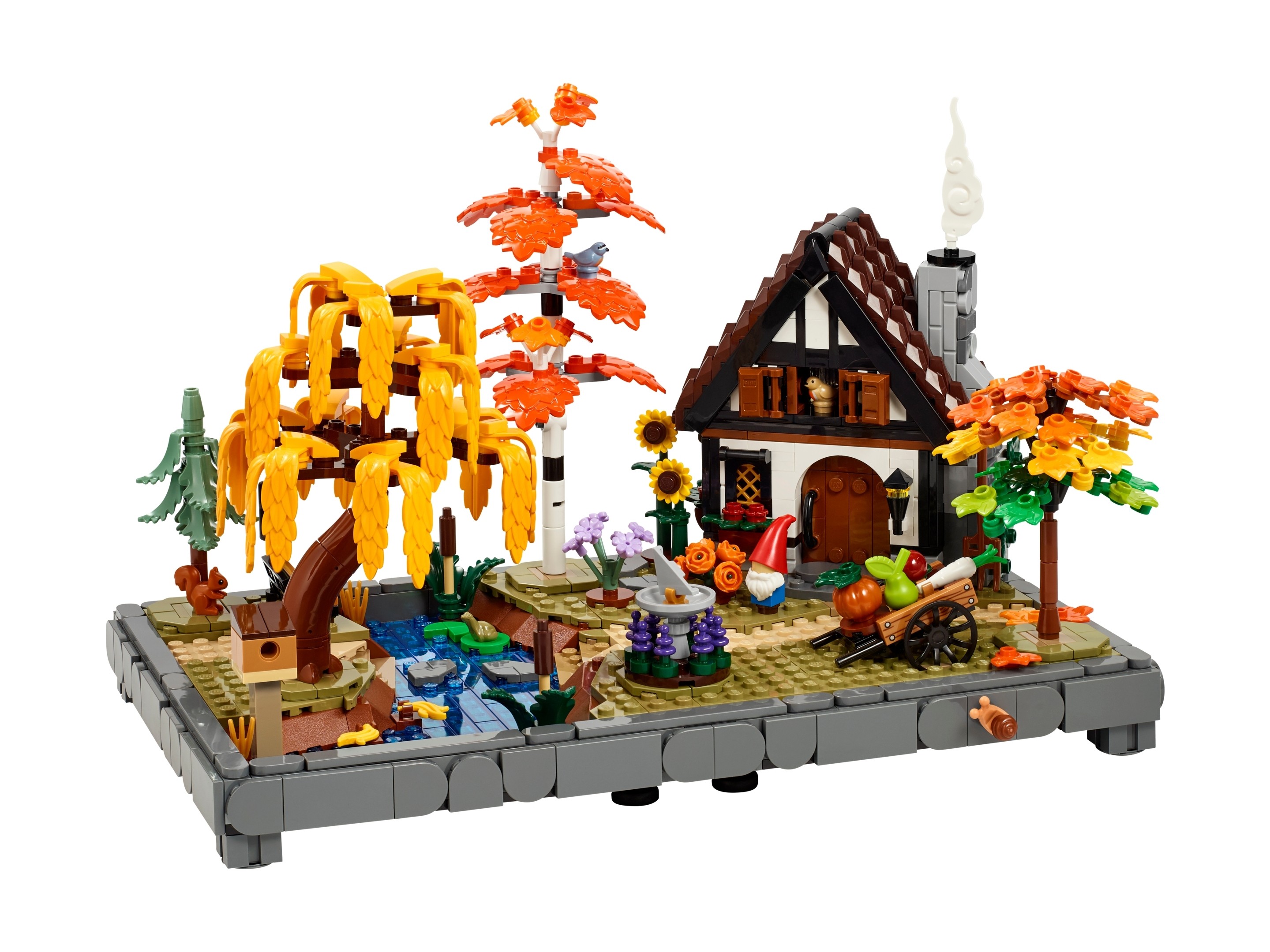 LEGO Icons - Jesienny ogród z chatką