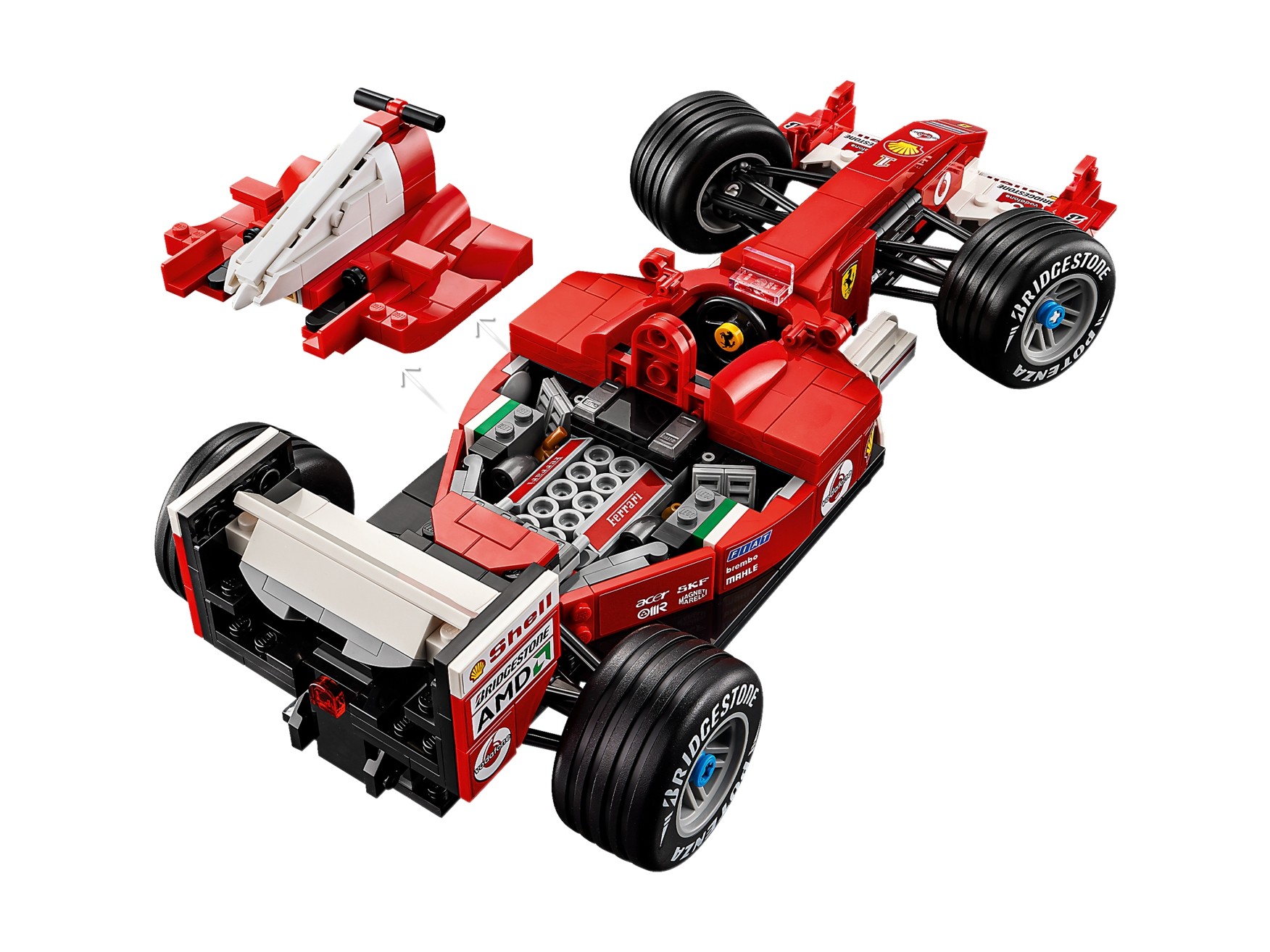 LEGO Icons - Ferrari F2004 i Michael Schumacher