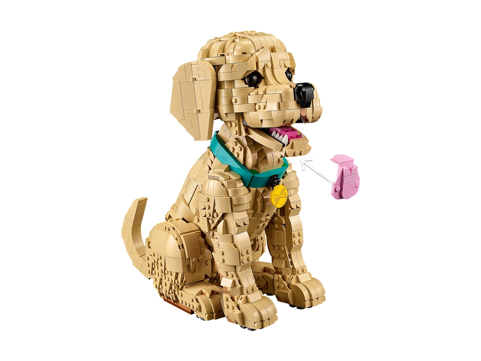 LEGO Icons - Szczeniak golden retriever