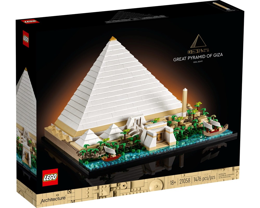 LEGO Architecture - Piramida Cheopsa