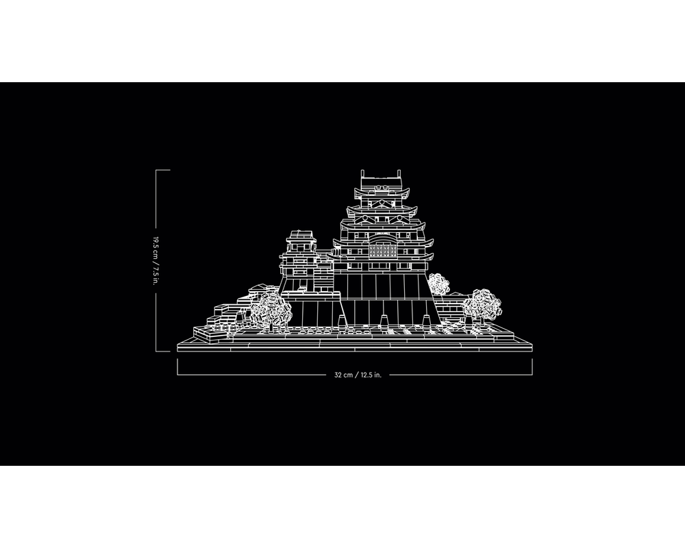 LEGO Architecture - Zamek Himeji