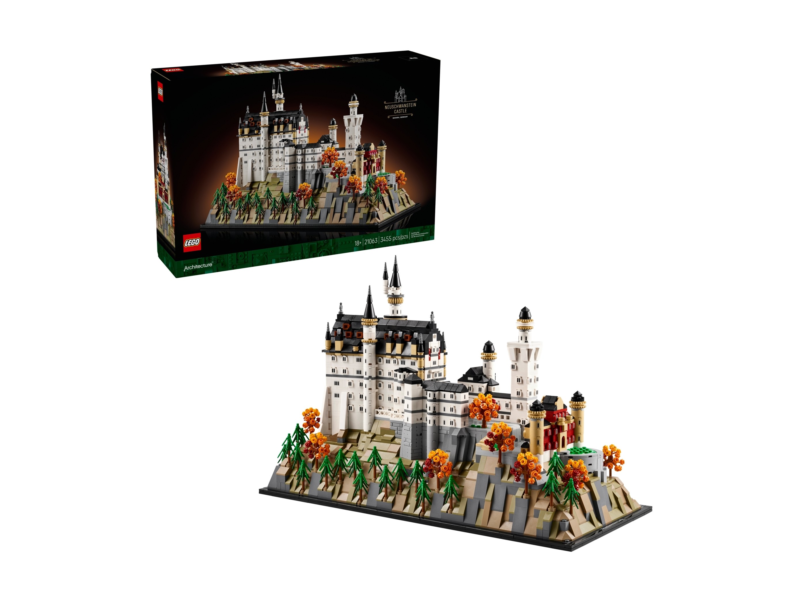 LEGO Architecture - Zamek Neuschwanstein
