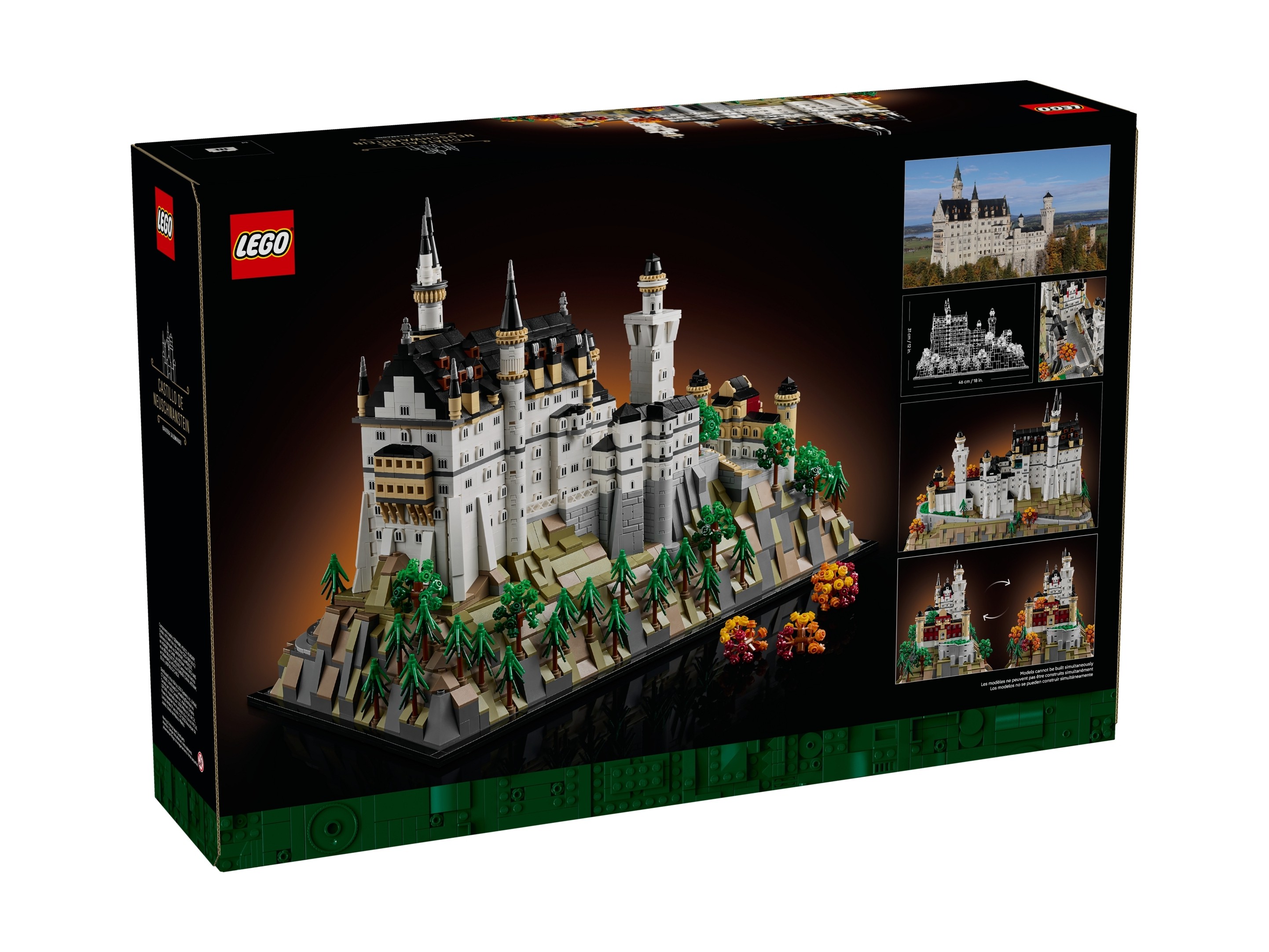 LEGO Architecture - Zamek Neuschwanstein