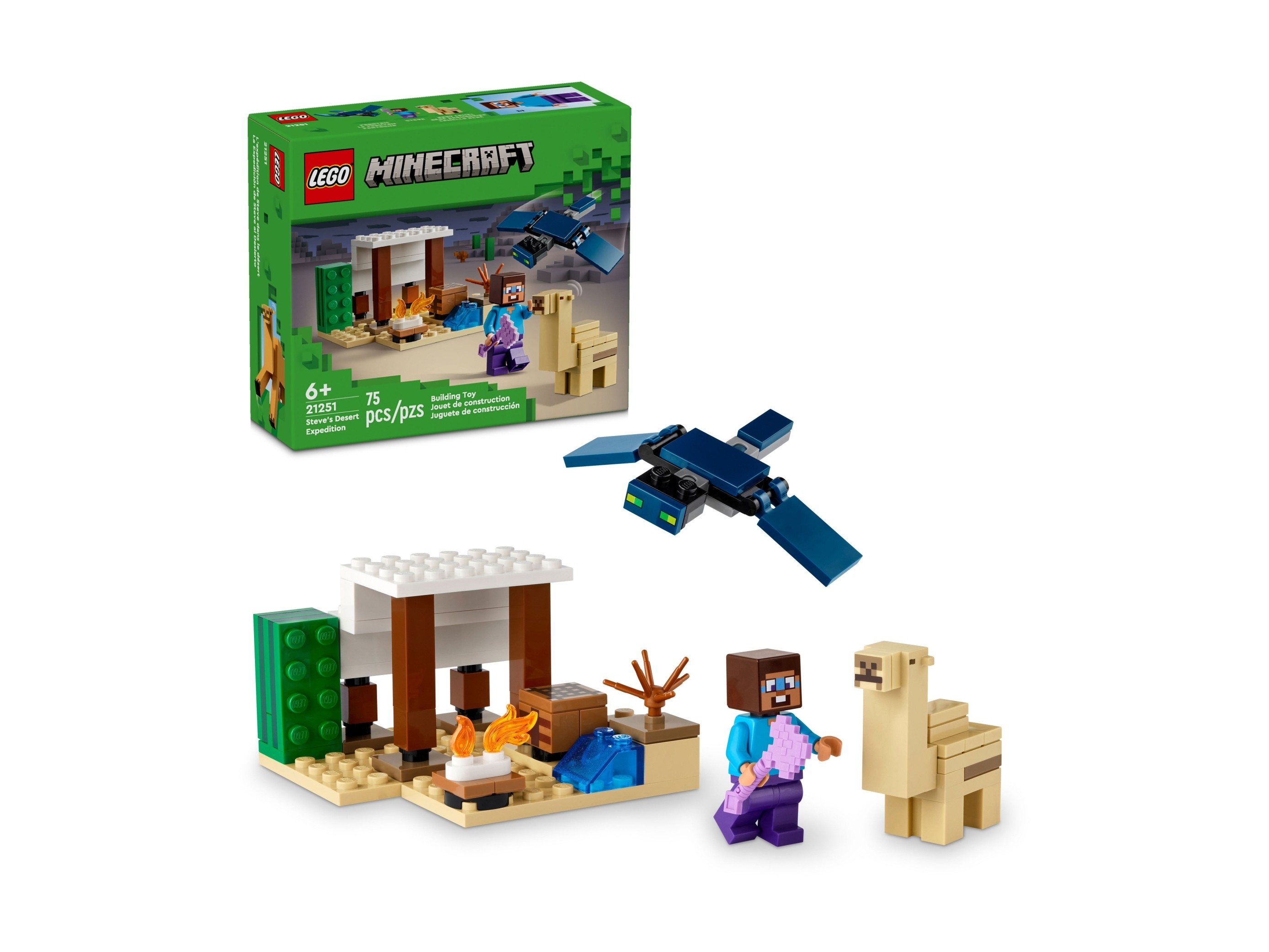LEGO Minecraft - Pustynna wyprawa Steve’a