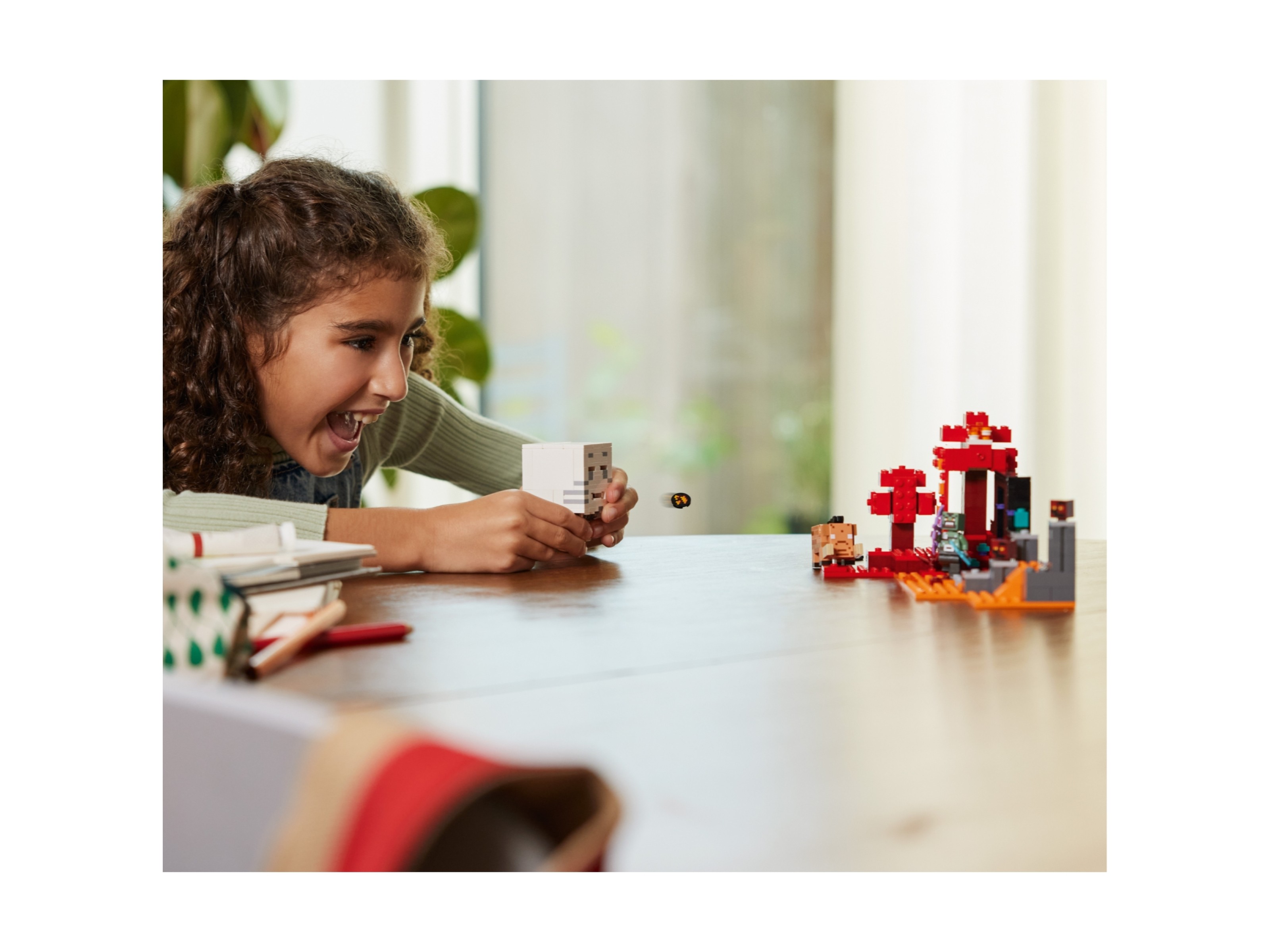 LEGO Minecraft - Zasadzka w portalu do Netheru