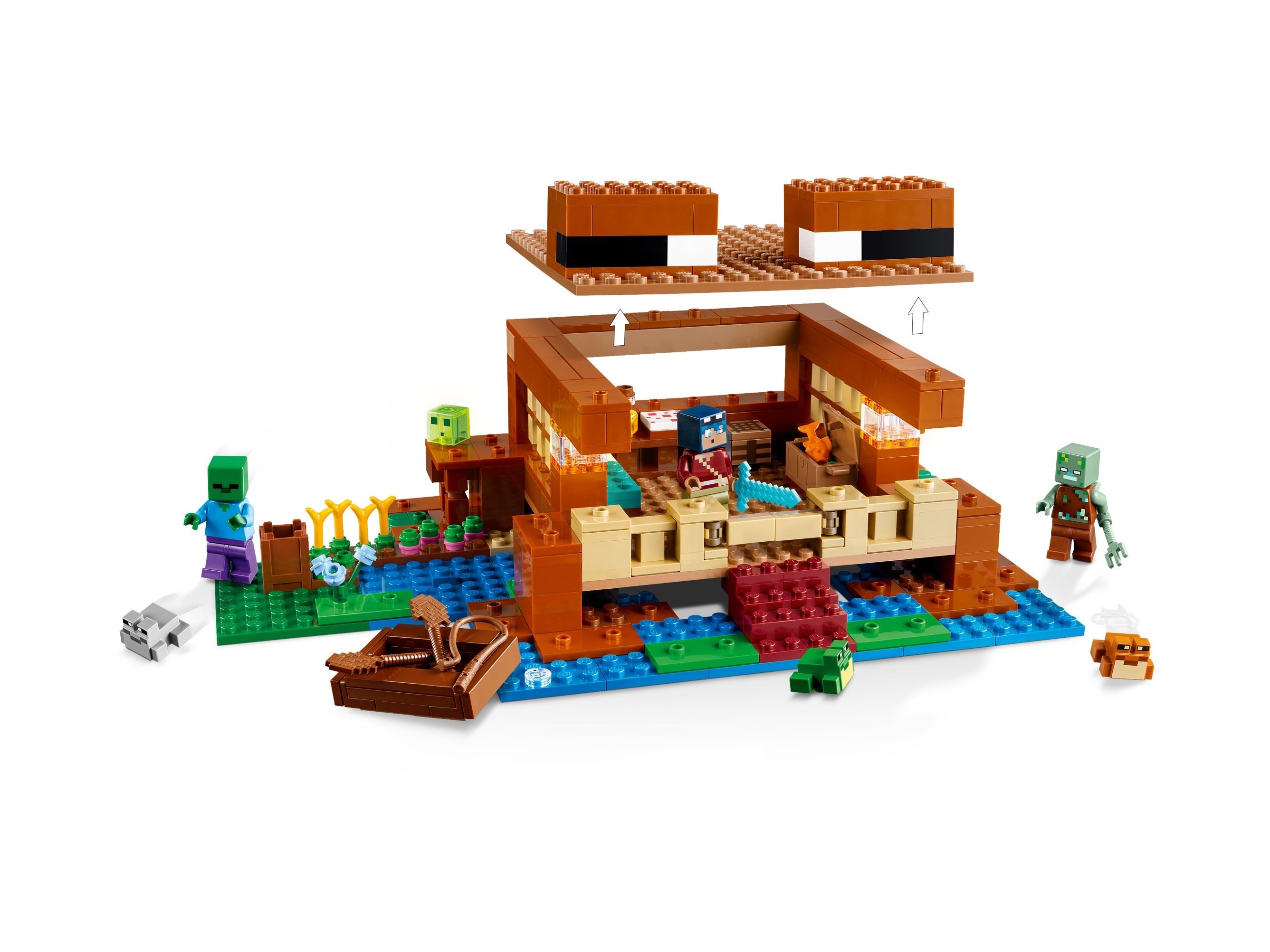 LEGO Minecraft - Żabi domek