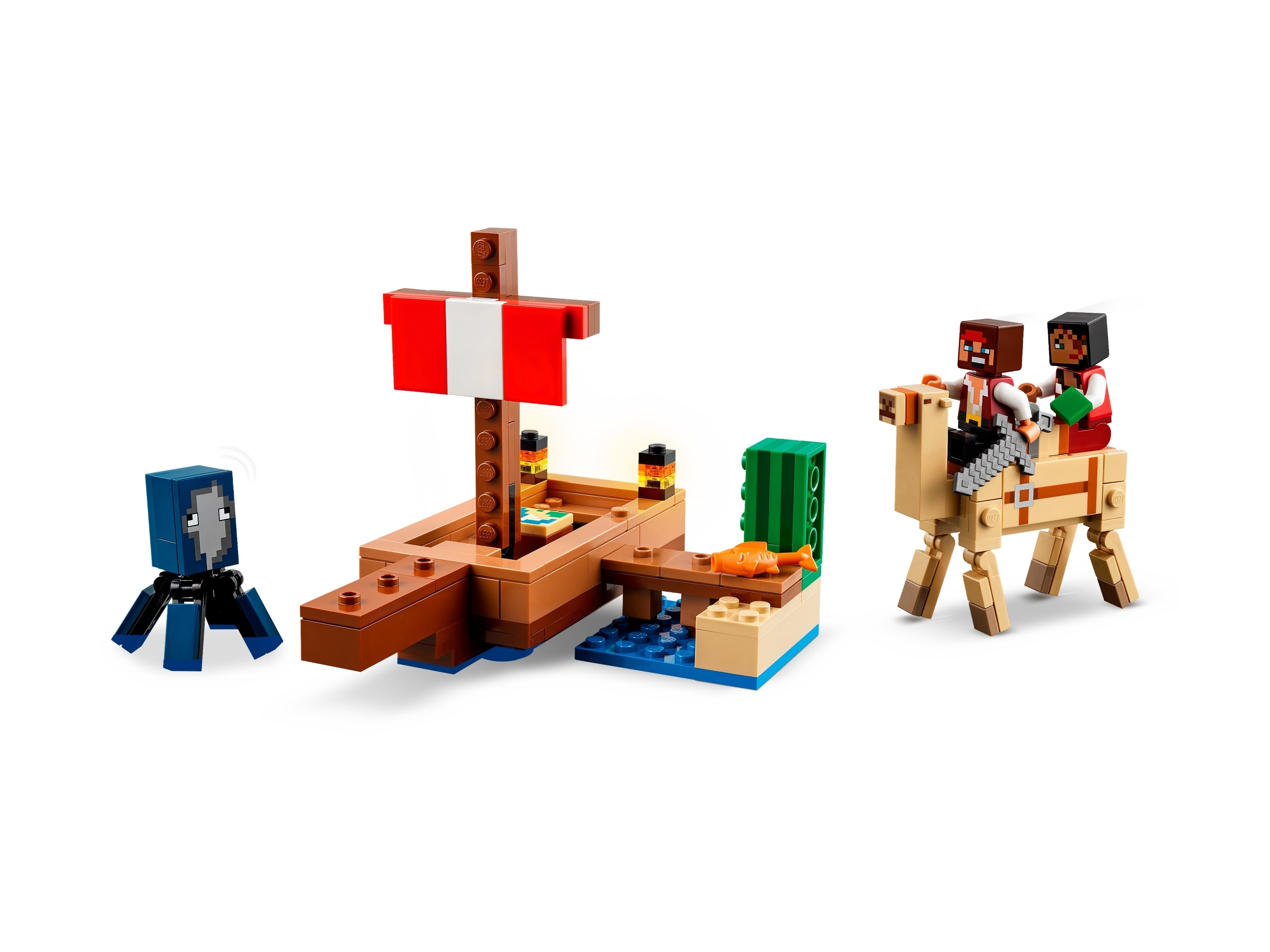 LEGO Minecraft - Rejs statkiem pirackim