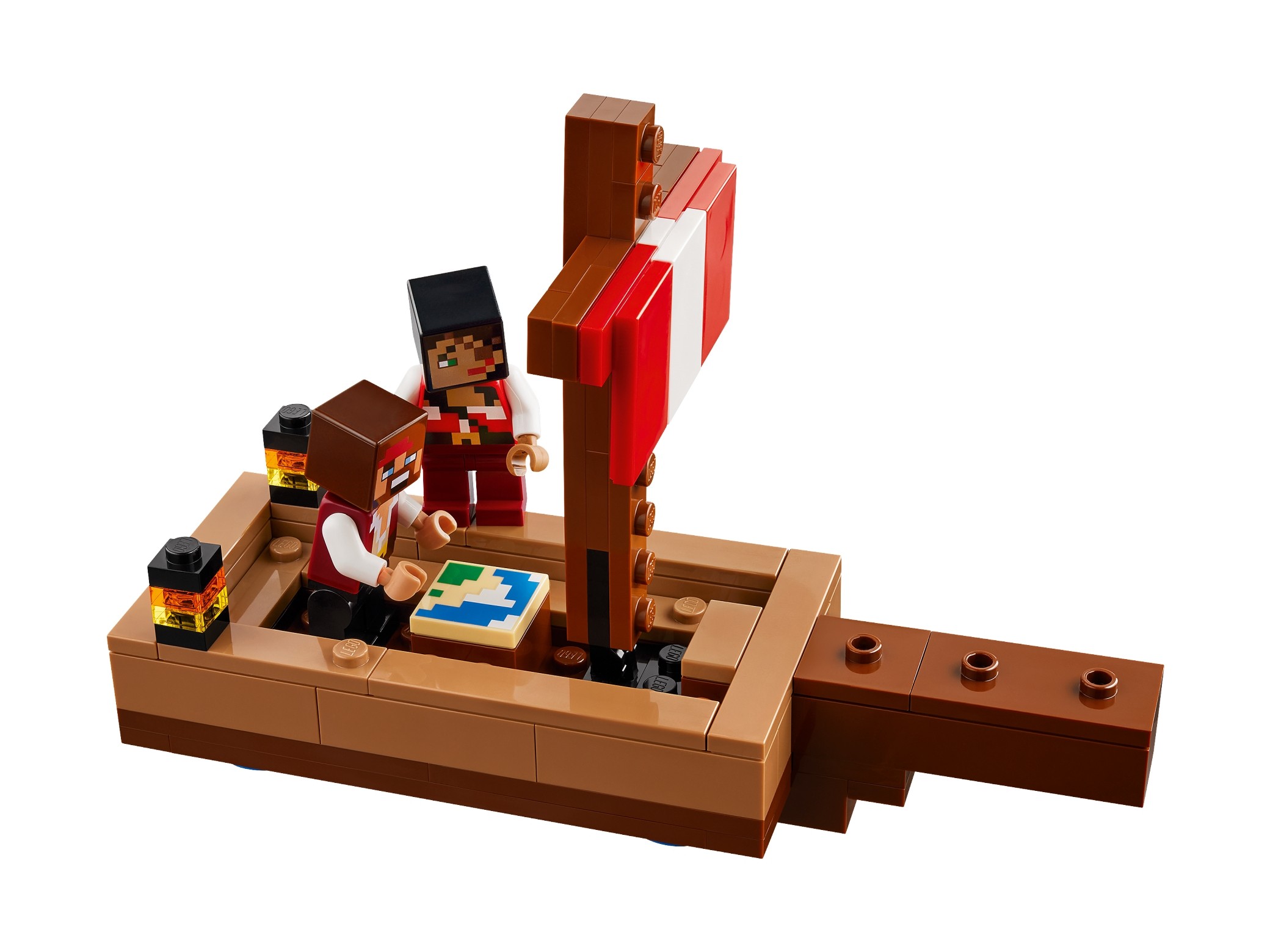 LEGO Minecraft - Rejs statkiem pirackim