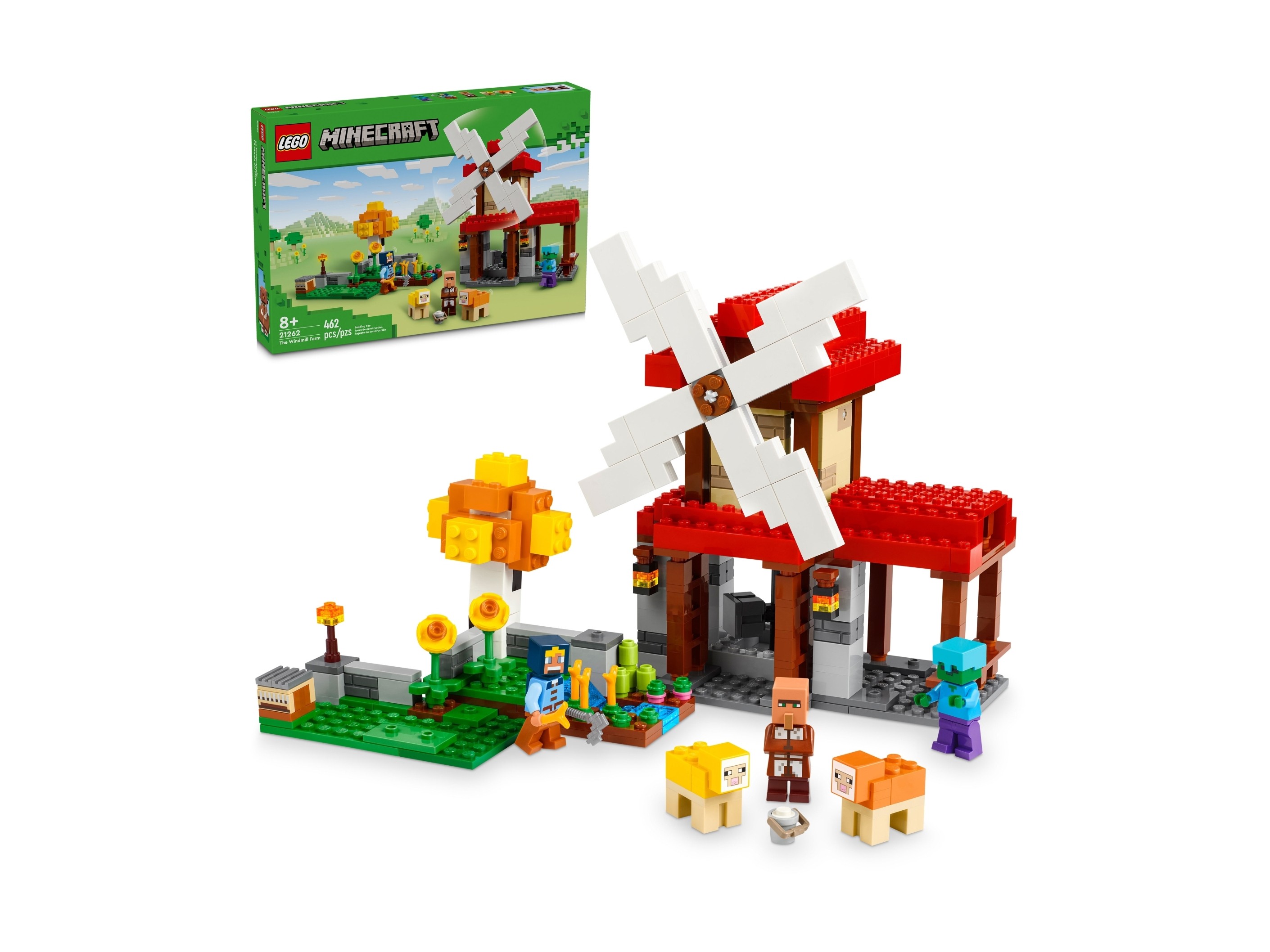 LEGO Minecraft - Farma z wiatrakiem