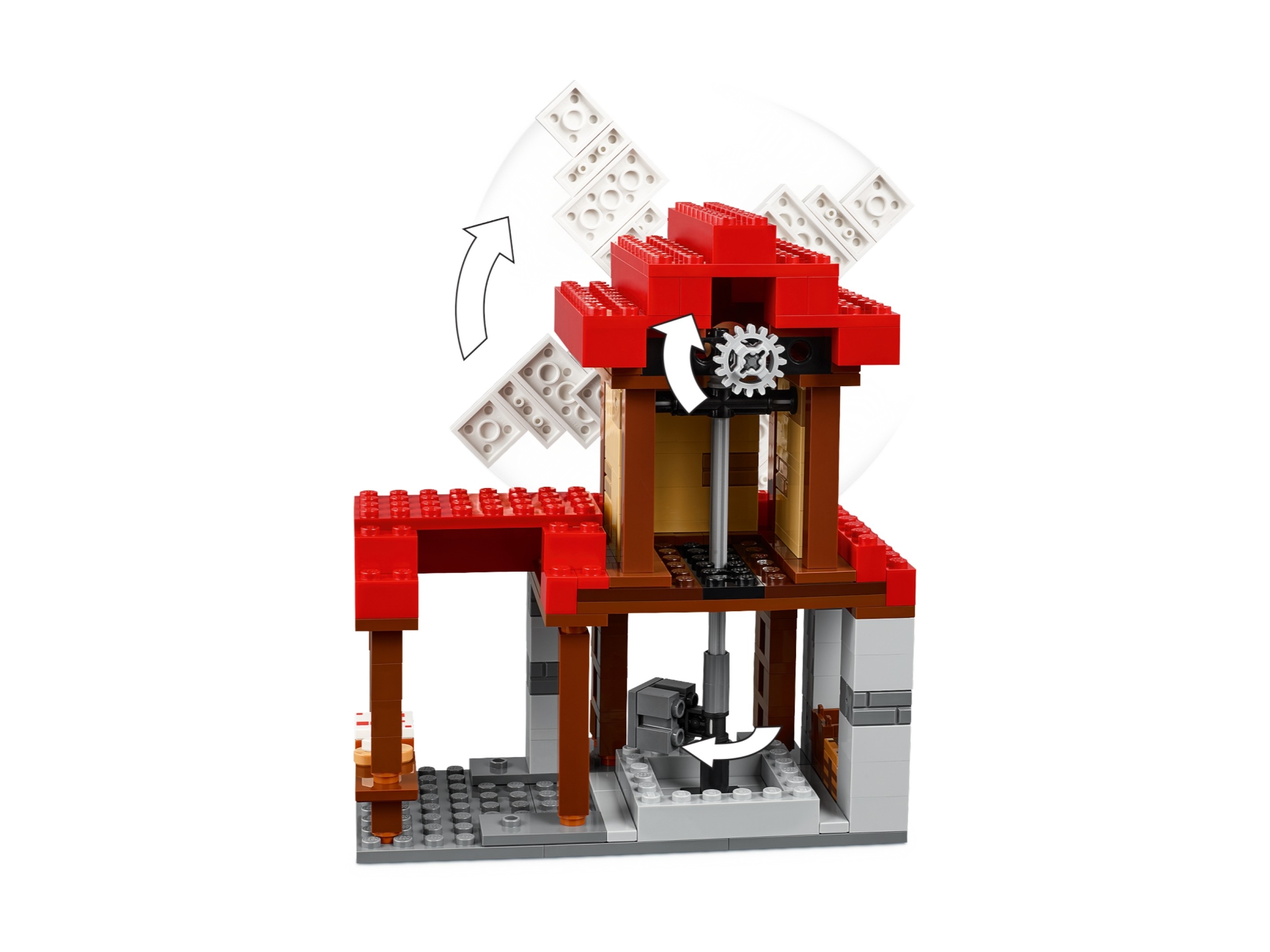 LEGO Minecraft - Farma z wiatrakiem