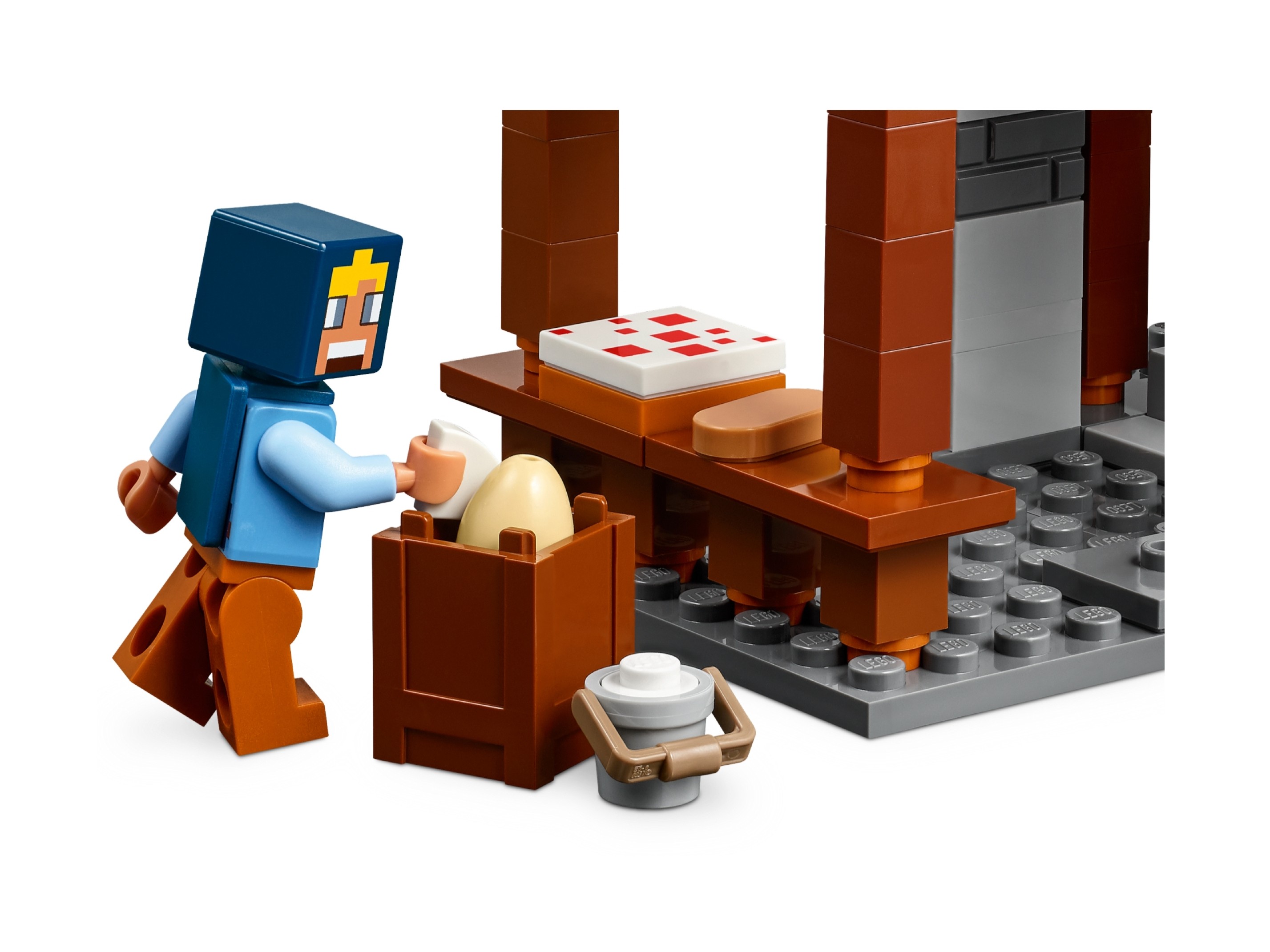 LEGO Minecraft - Farma z wiatrakiem