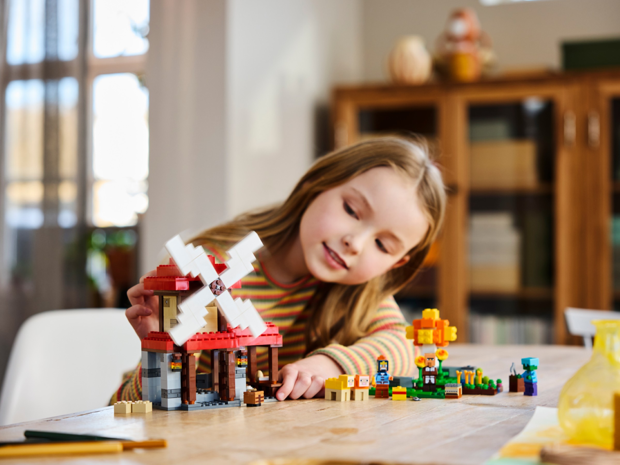 LEGO Minecraft - Farma z wiatrakiem