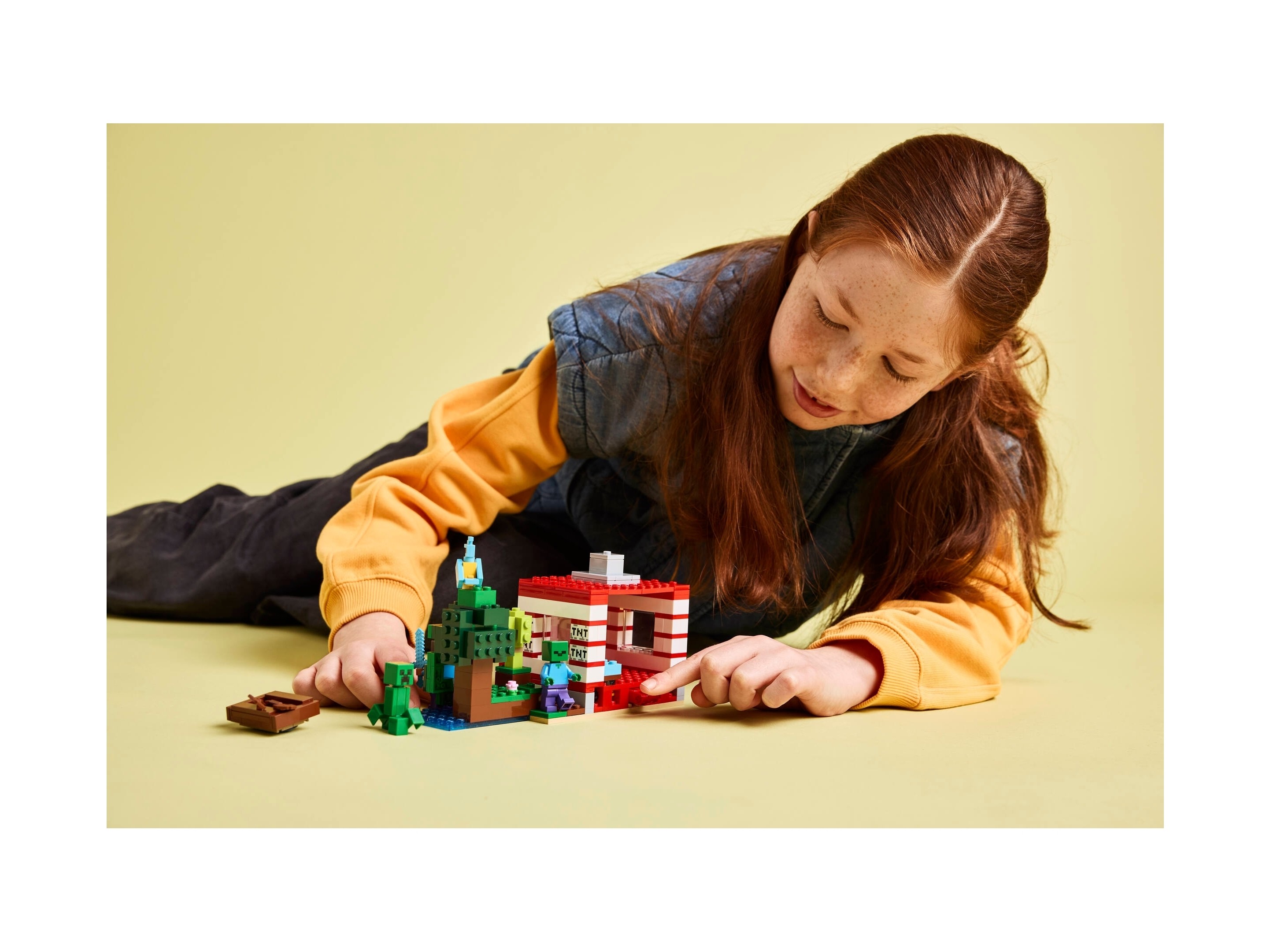 LEGO Minecraft - Dom TNT w dżungli