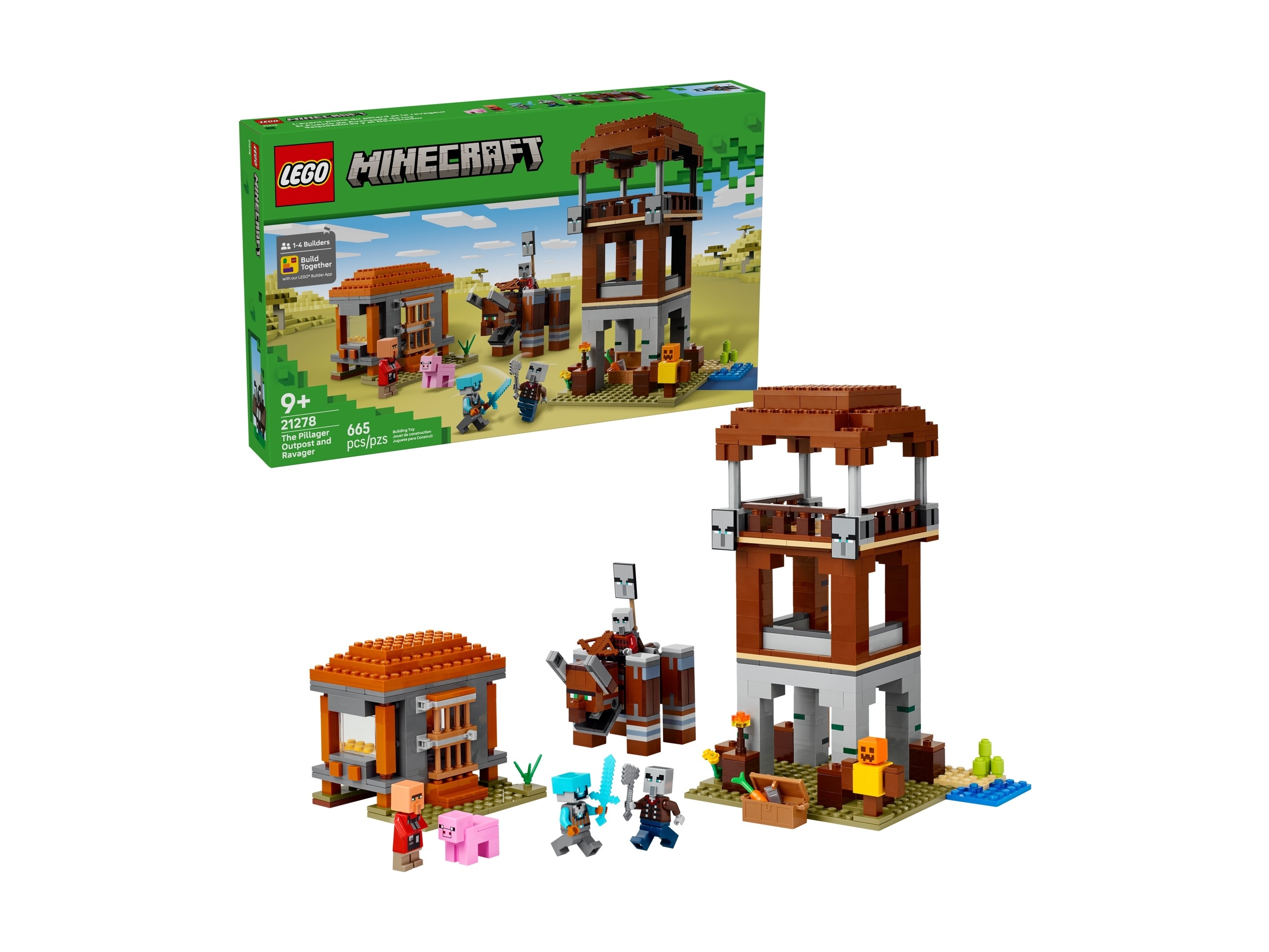 LEGO Minecraft - Kryjówka rozbójników i dewastatorów