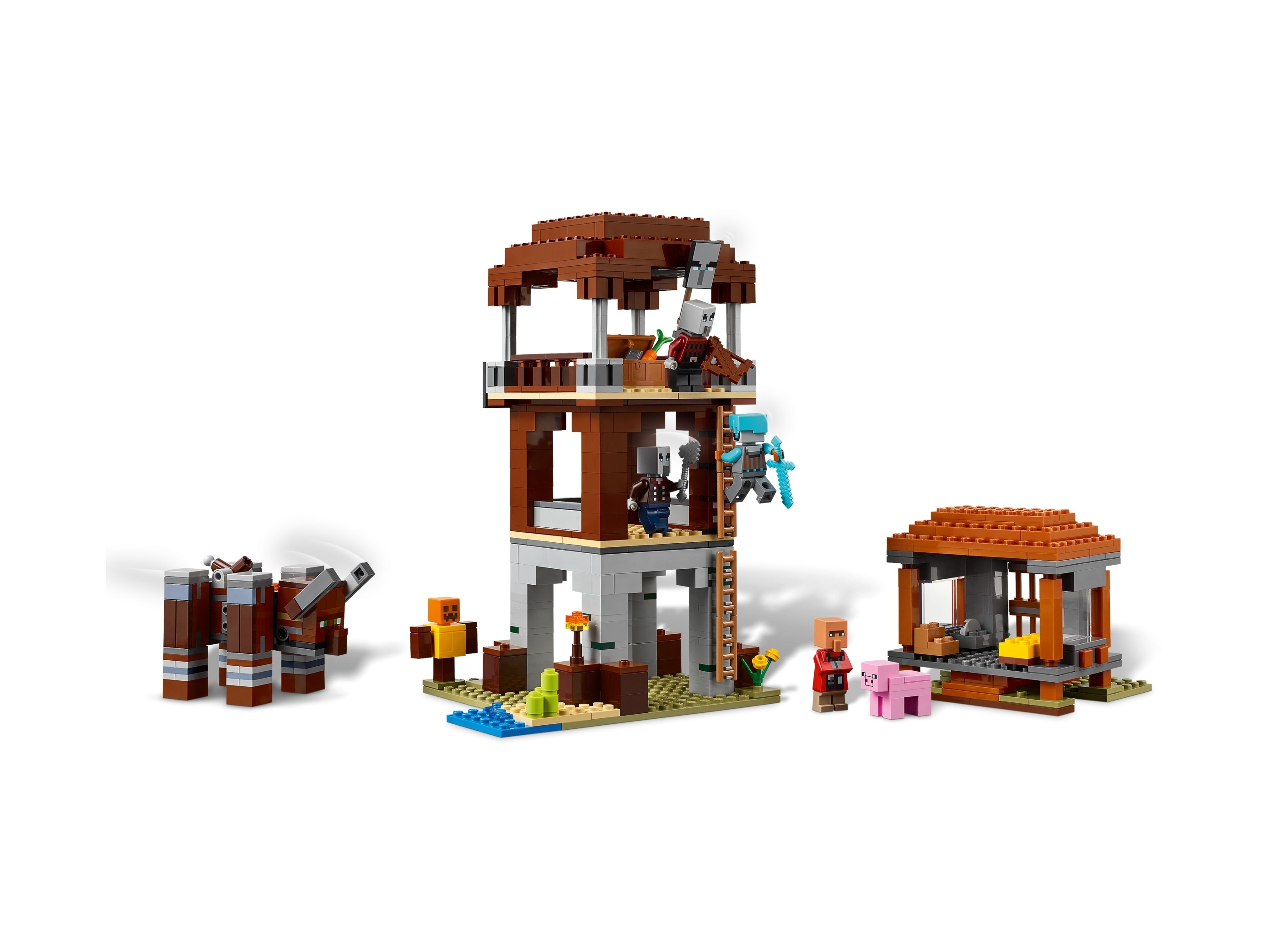 LEGO Minecraft - Kryjówka rozbójników i dewastatorów