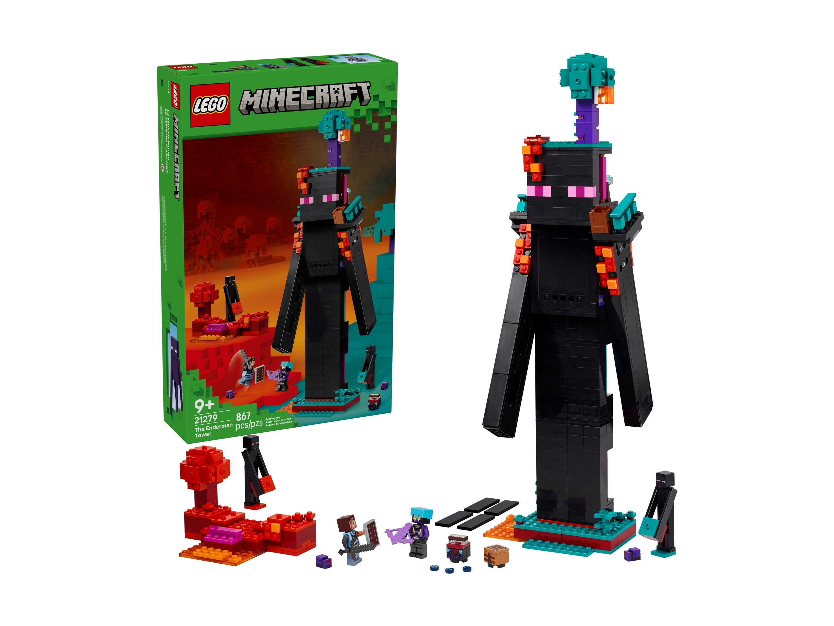 LEGO Minecraft - Wieża Endermana