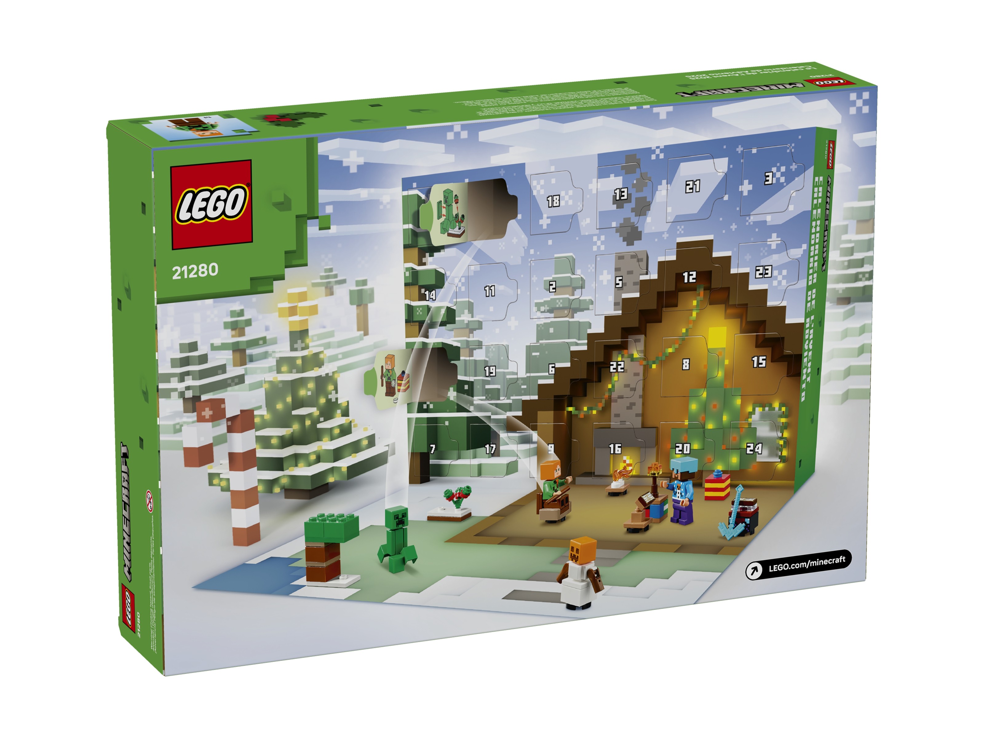 LEGO Minecraft - Kalendarz adwentowy na 2025 rok