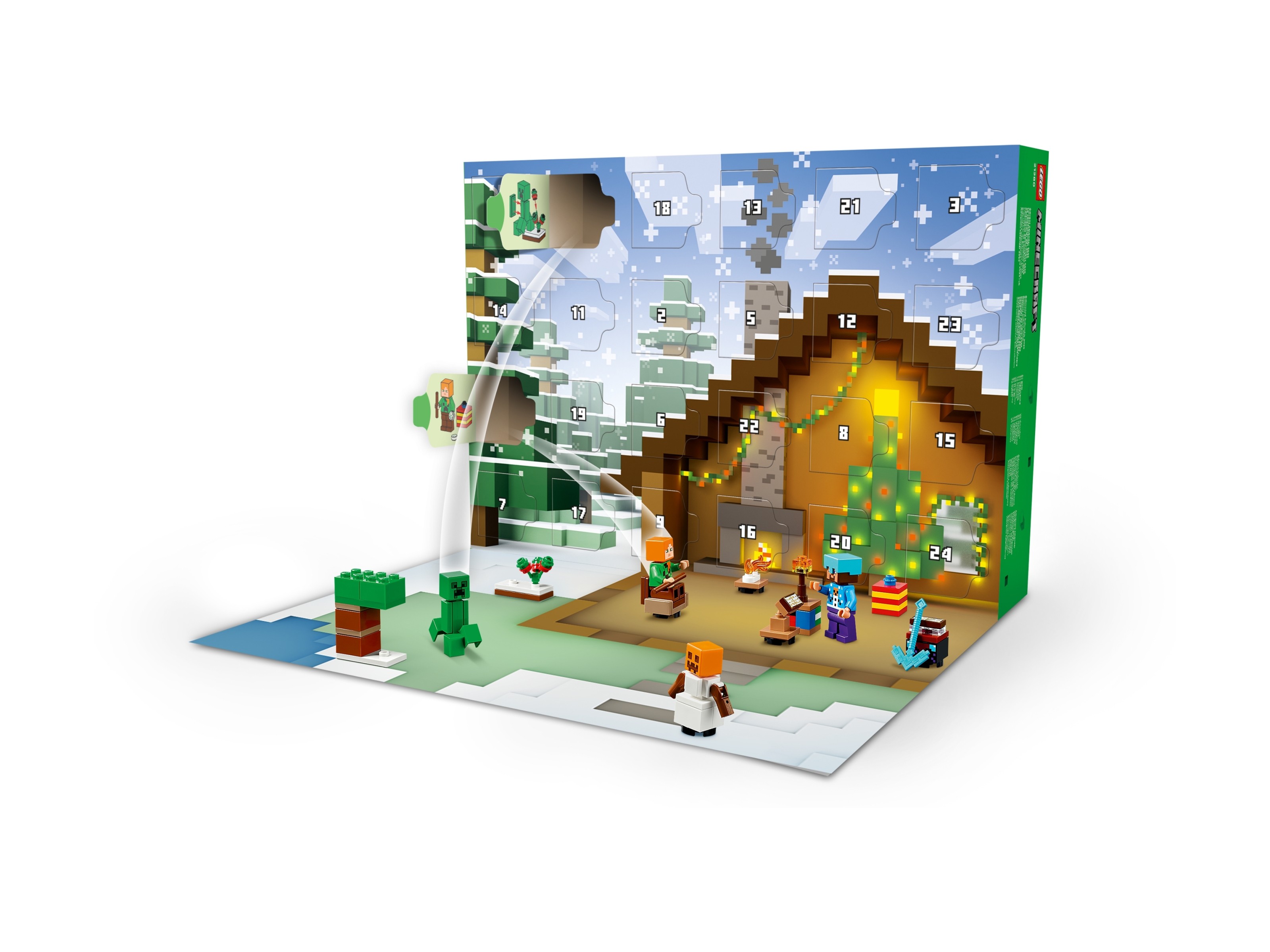 LEGO Minecraft - Kalendarz adwentowy na 2025 rok