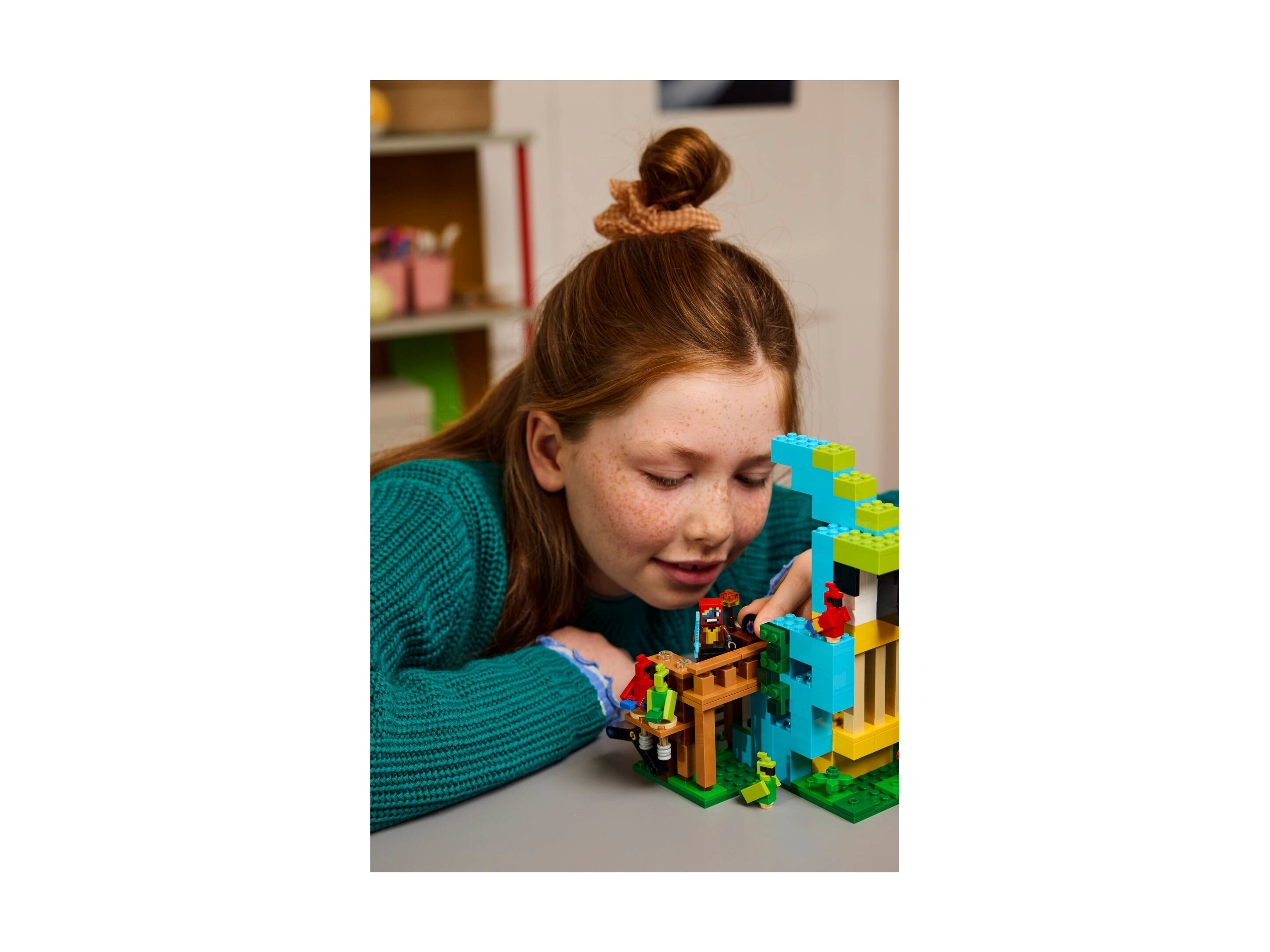 LEGO Minecraft - Papugowe domki