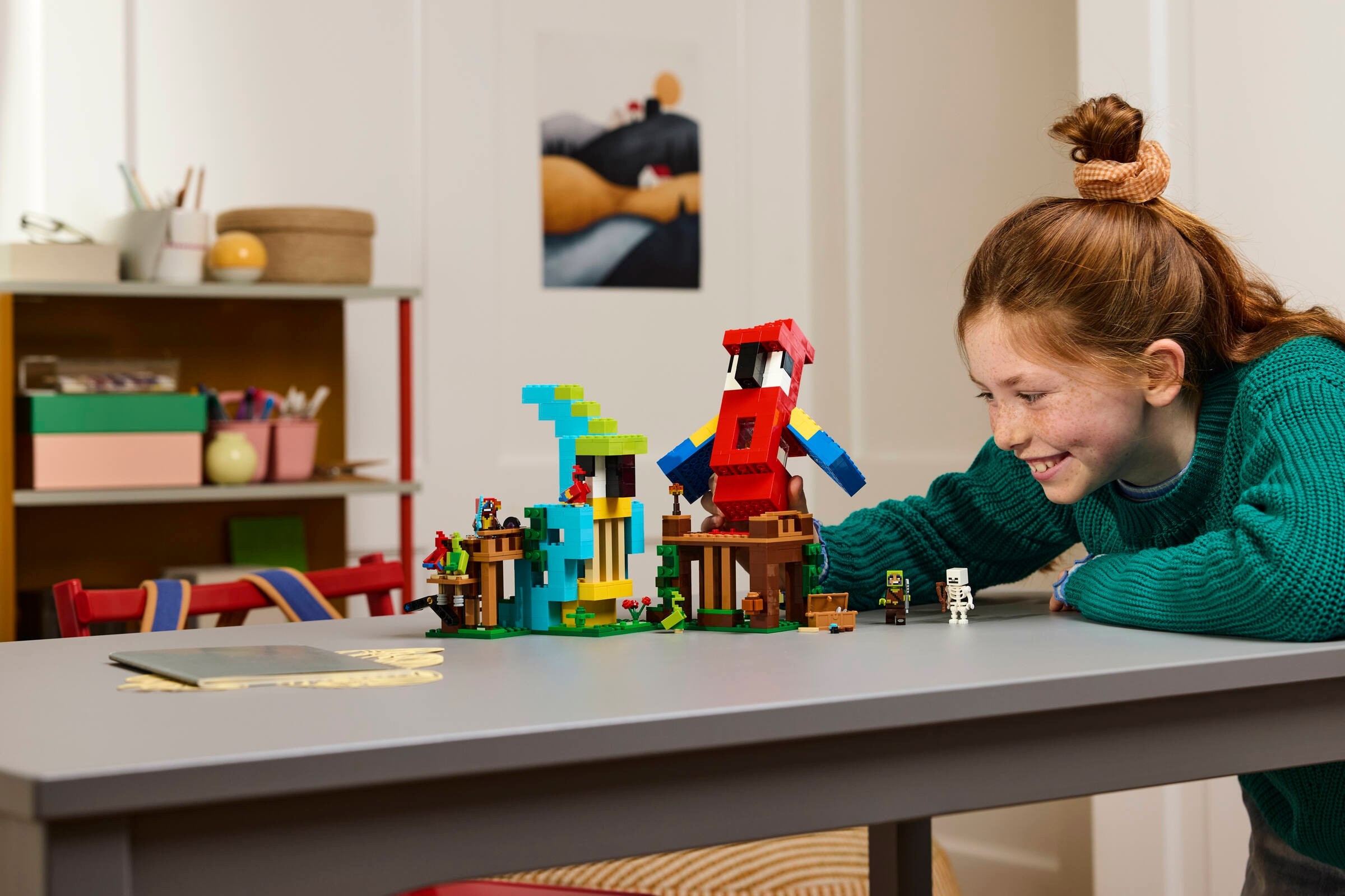 LEGO Minecraft - Papugowe domki