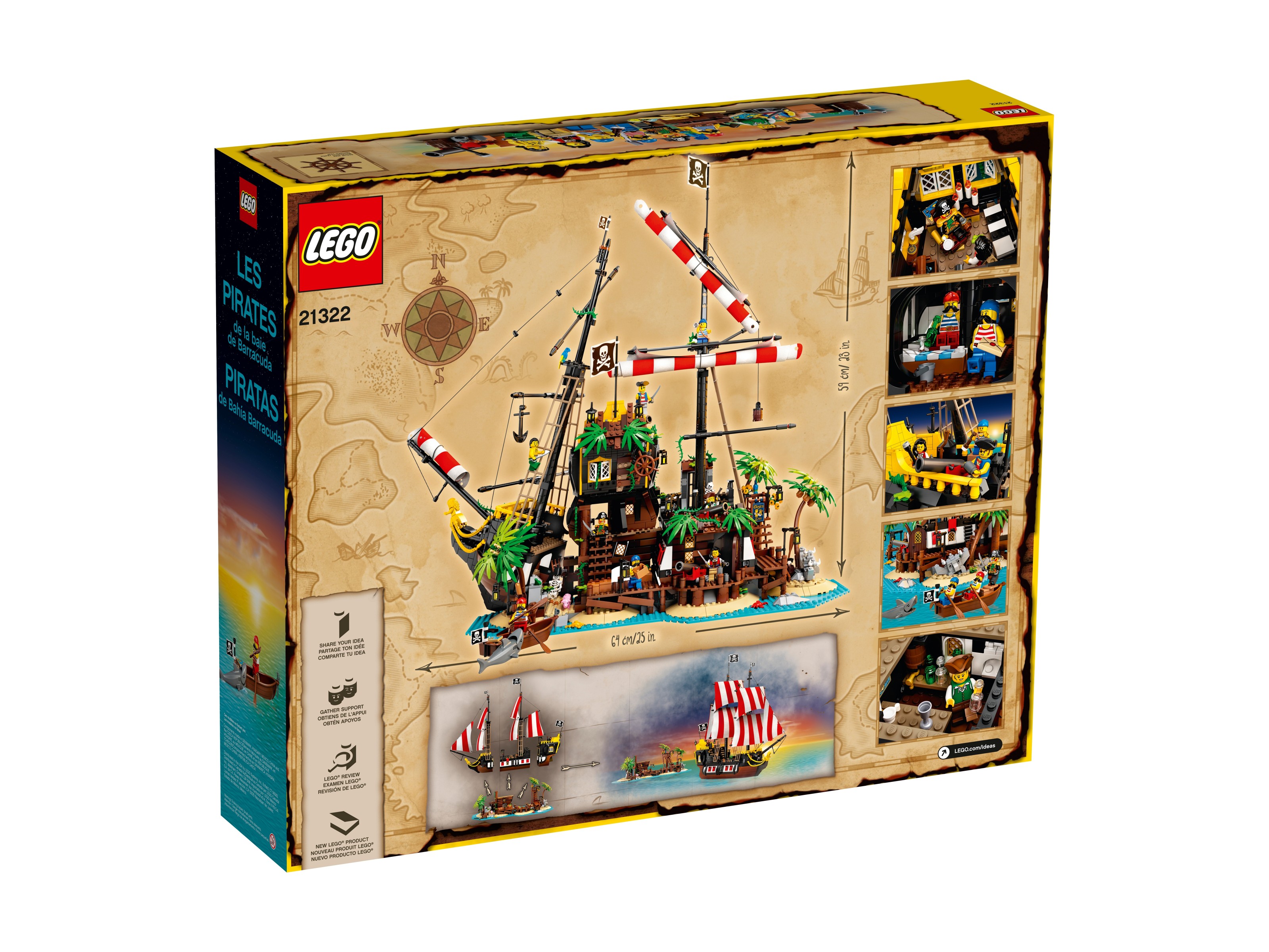 LEGO Ideas - Piraci z Zatoki Barakud