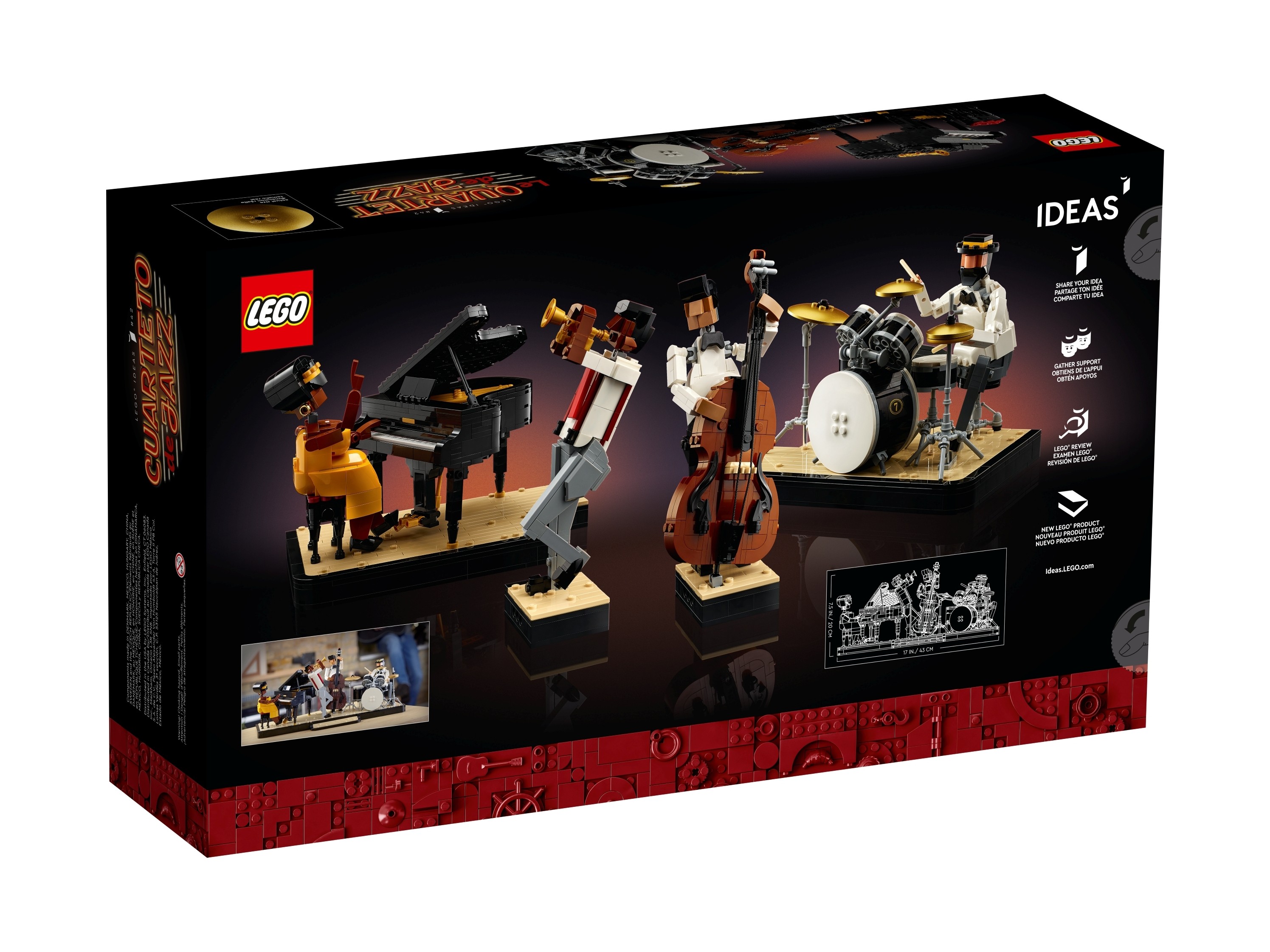 LEGO Ideas - Kwartet jazzowy