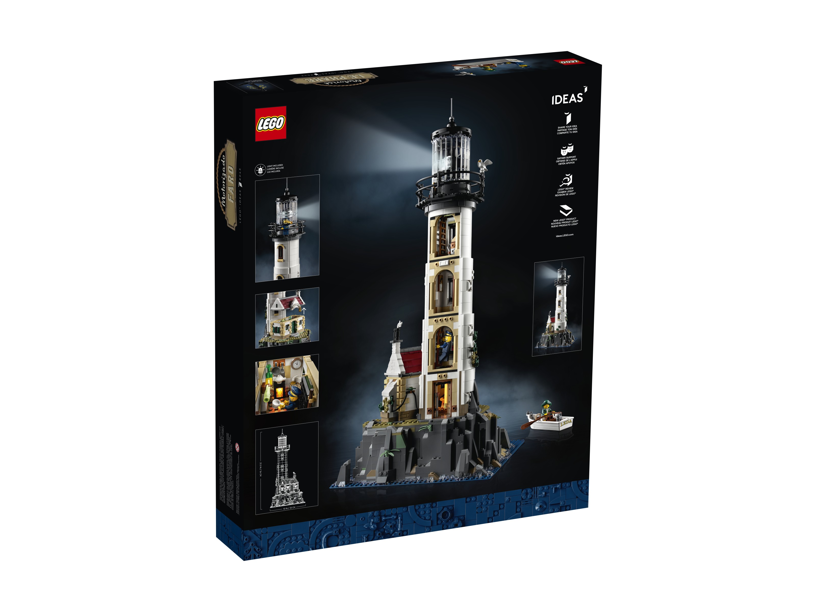 LEGO Ideas - Zmechanizowana latarnia