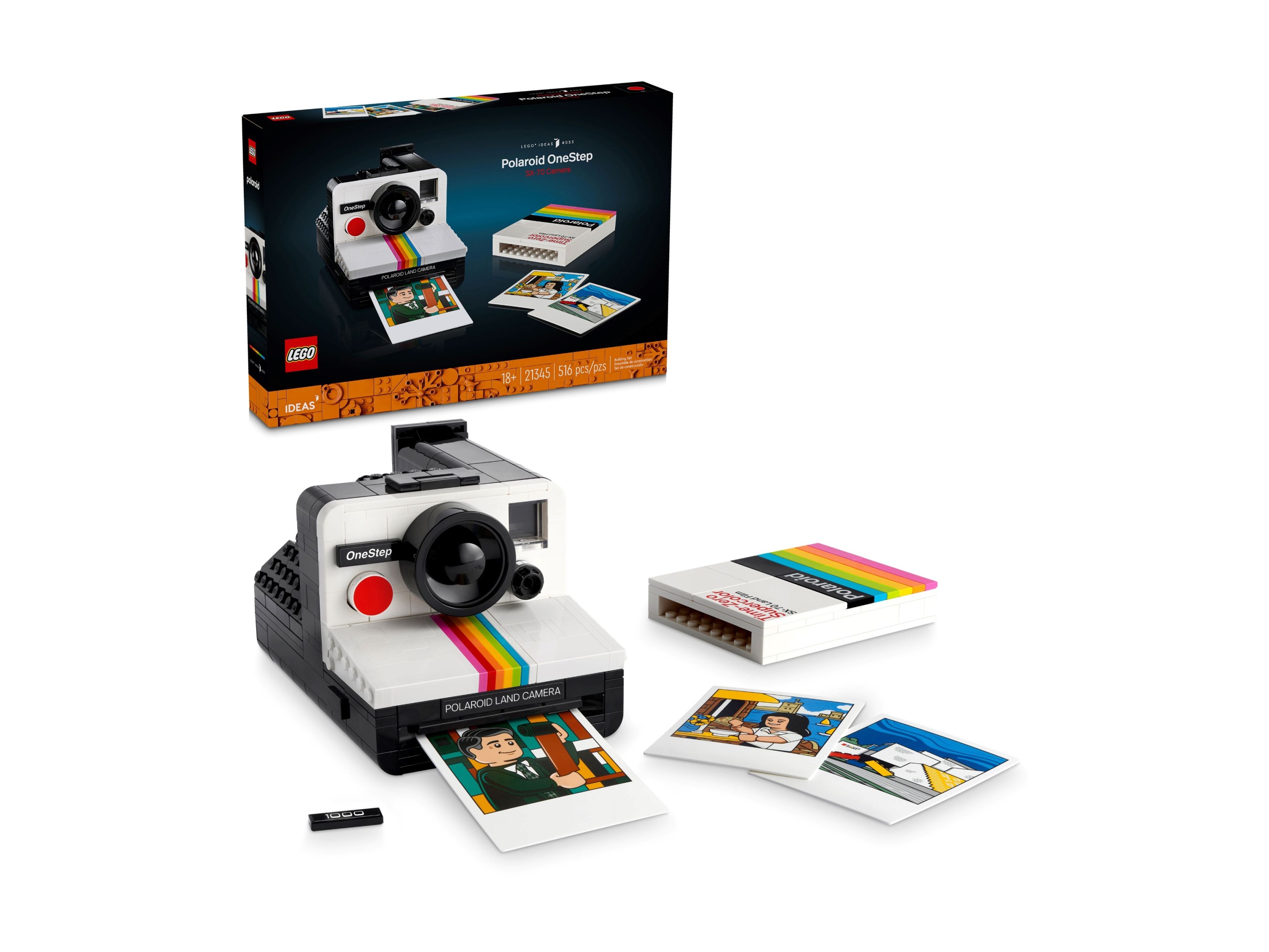 LEGO Ideas - Aparat Polaroid OneStep SX-70