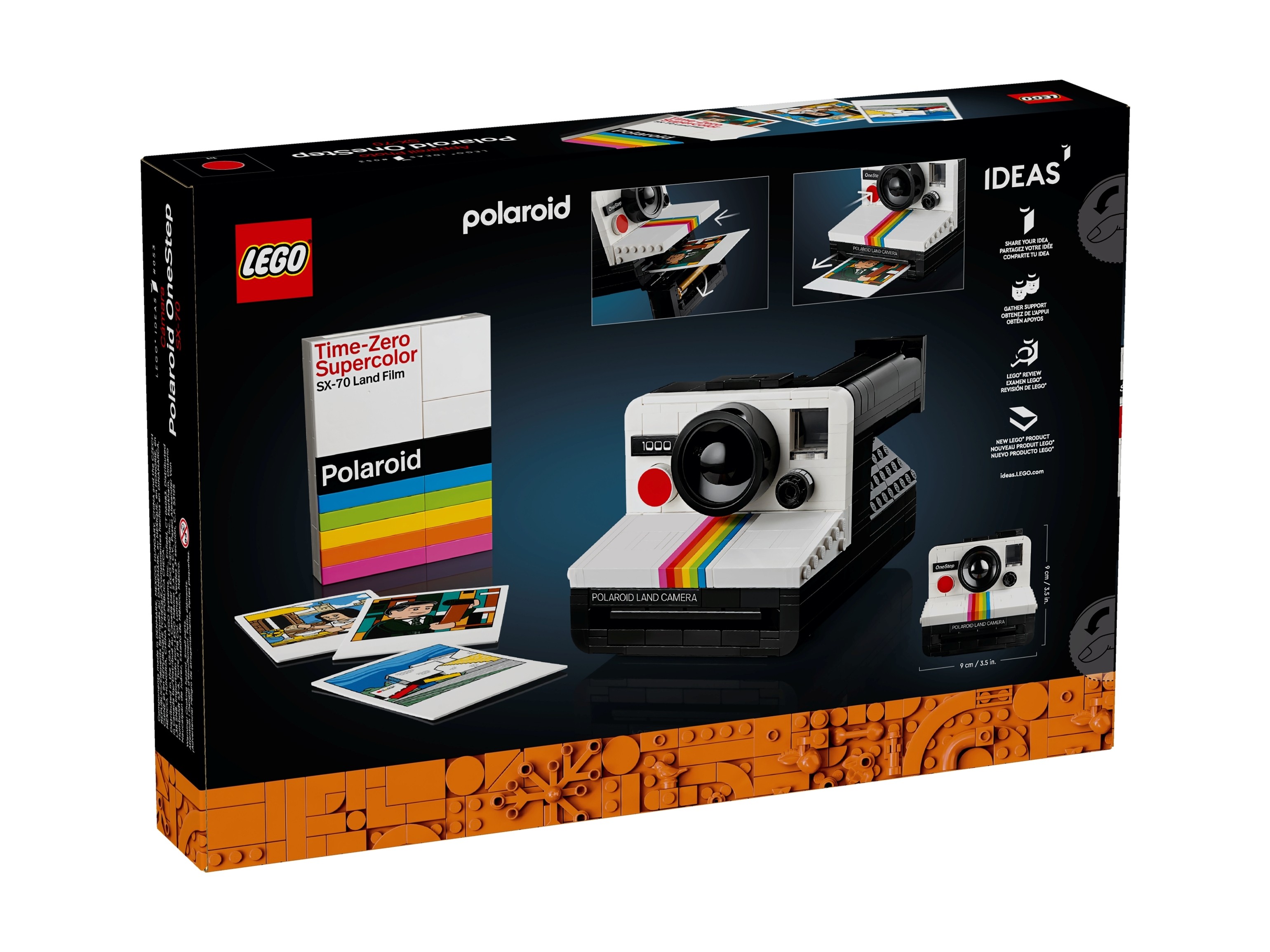LEGO Ideas - Aparat Polaroid OneStep SX-70