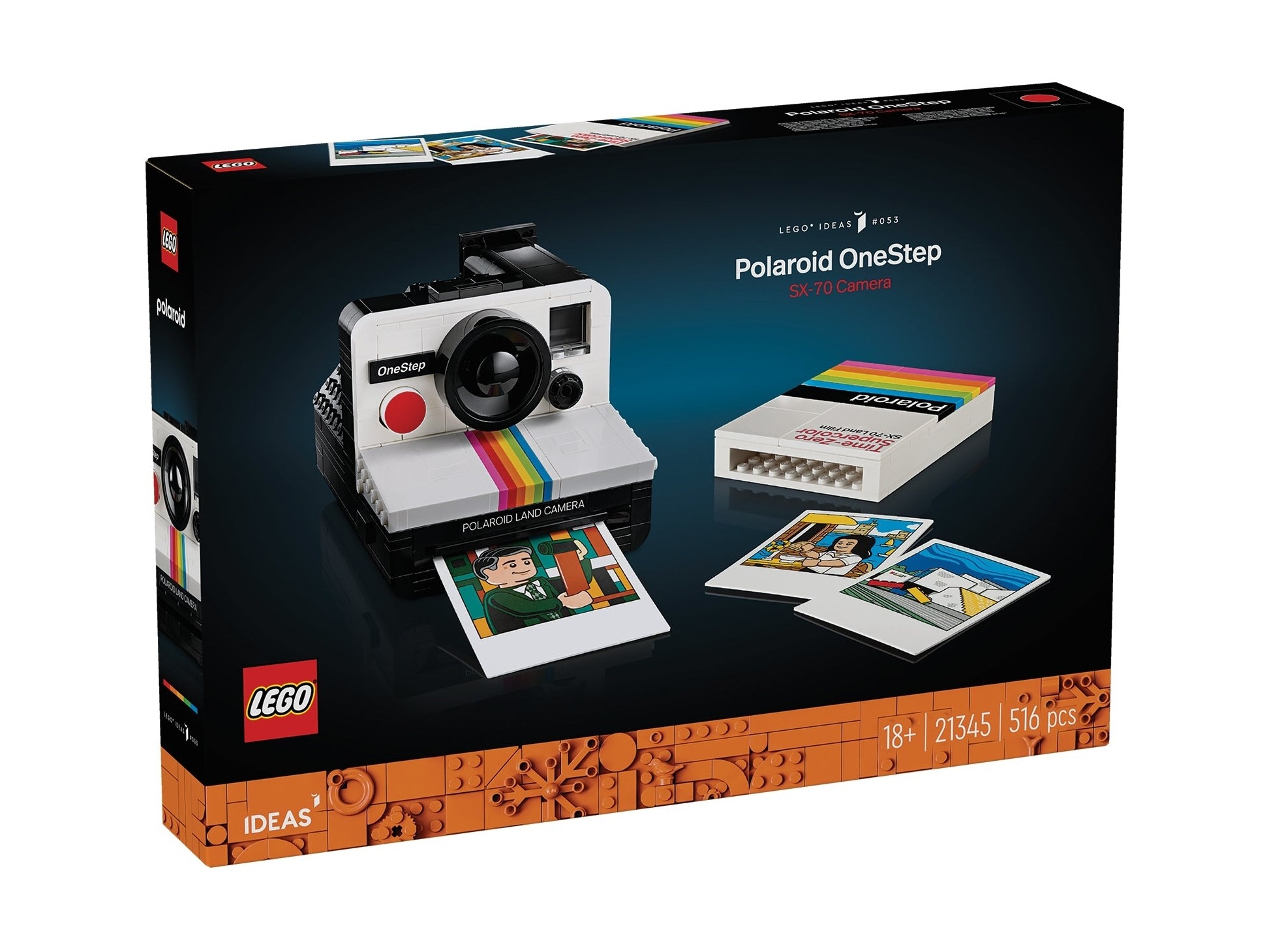 LEGO Ideas - Aparat Polaroid OneStep SX-70