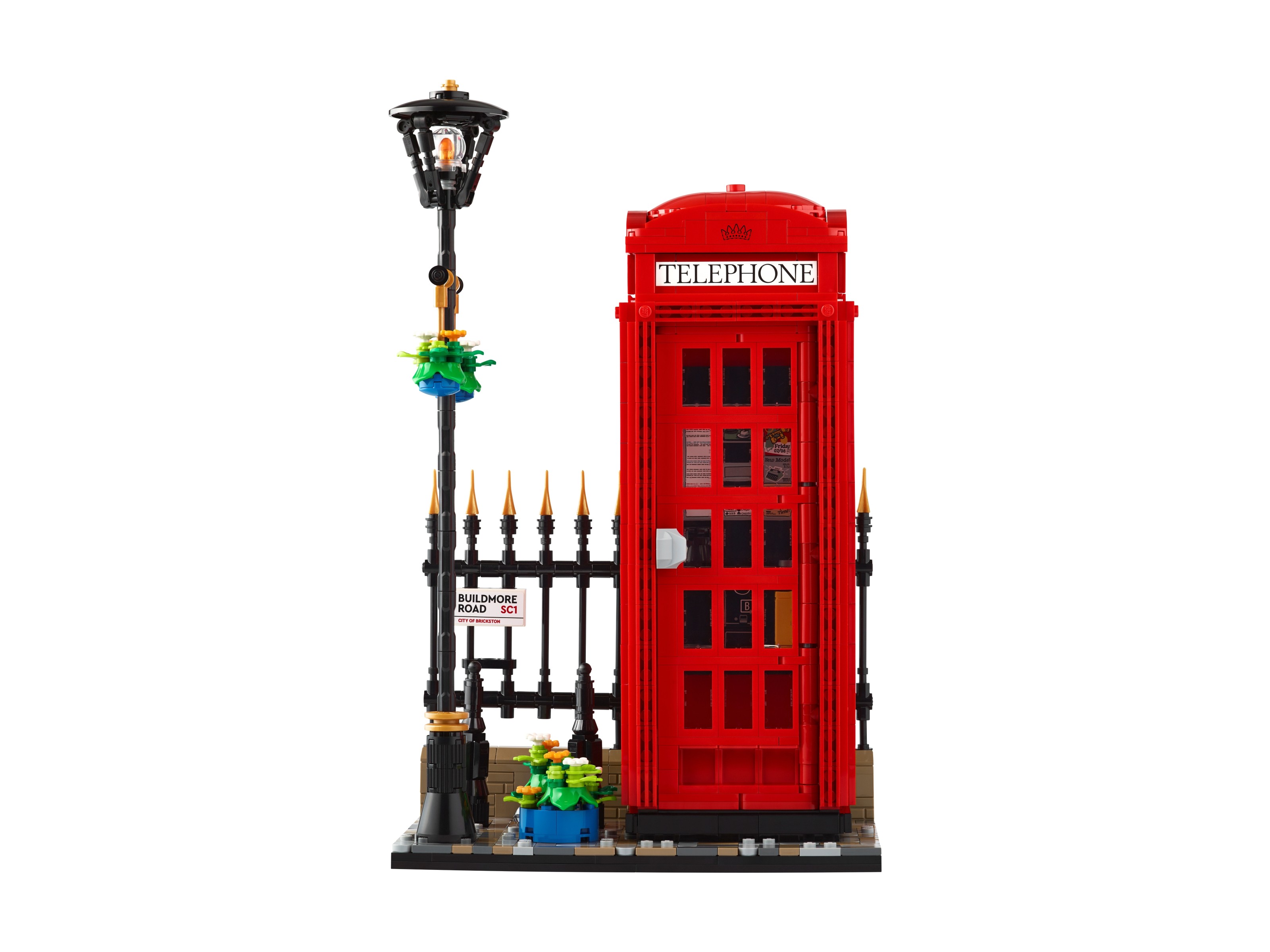 LEGO Ideas - Czerwona londyńska budka telefonicznaNa ulicach już od 100 latNa ulicach już od 100 lat
