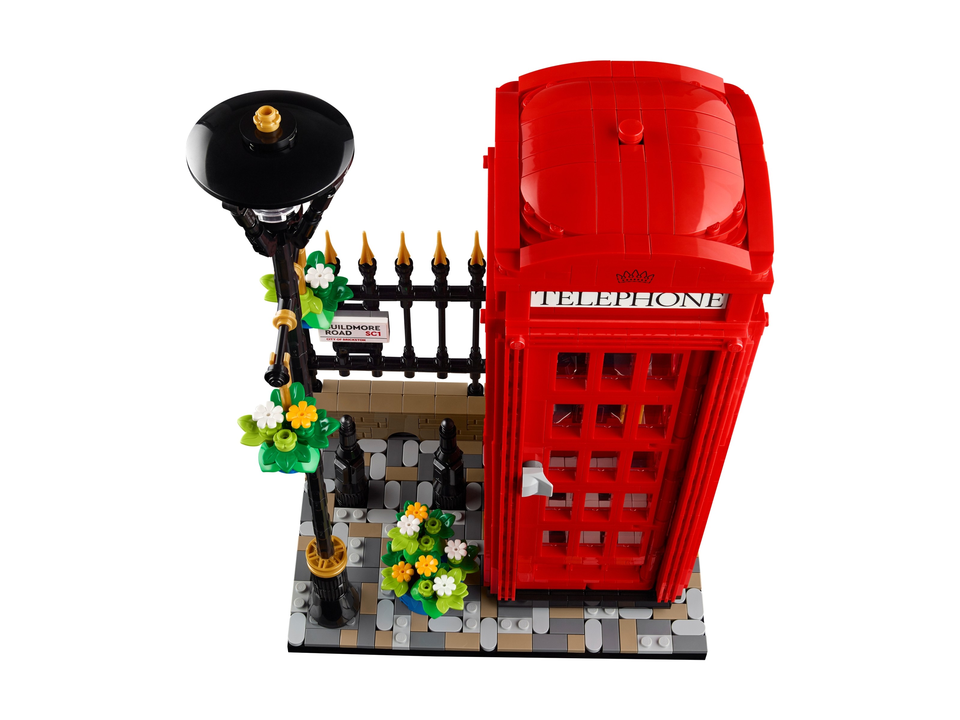 LEGO Ideas - Czerwona londyńska budka telefonicznaNa ulicach już od 100 latNa ulicach już od 100 lat