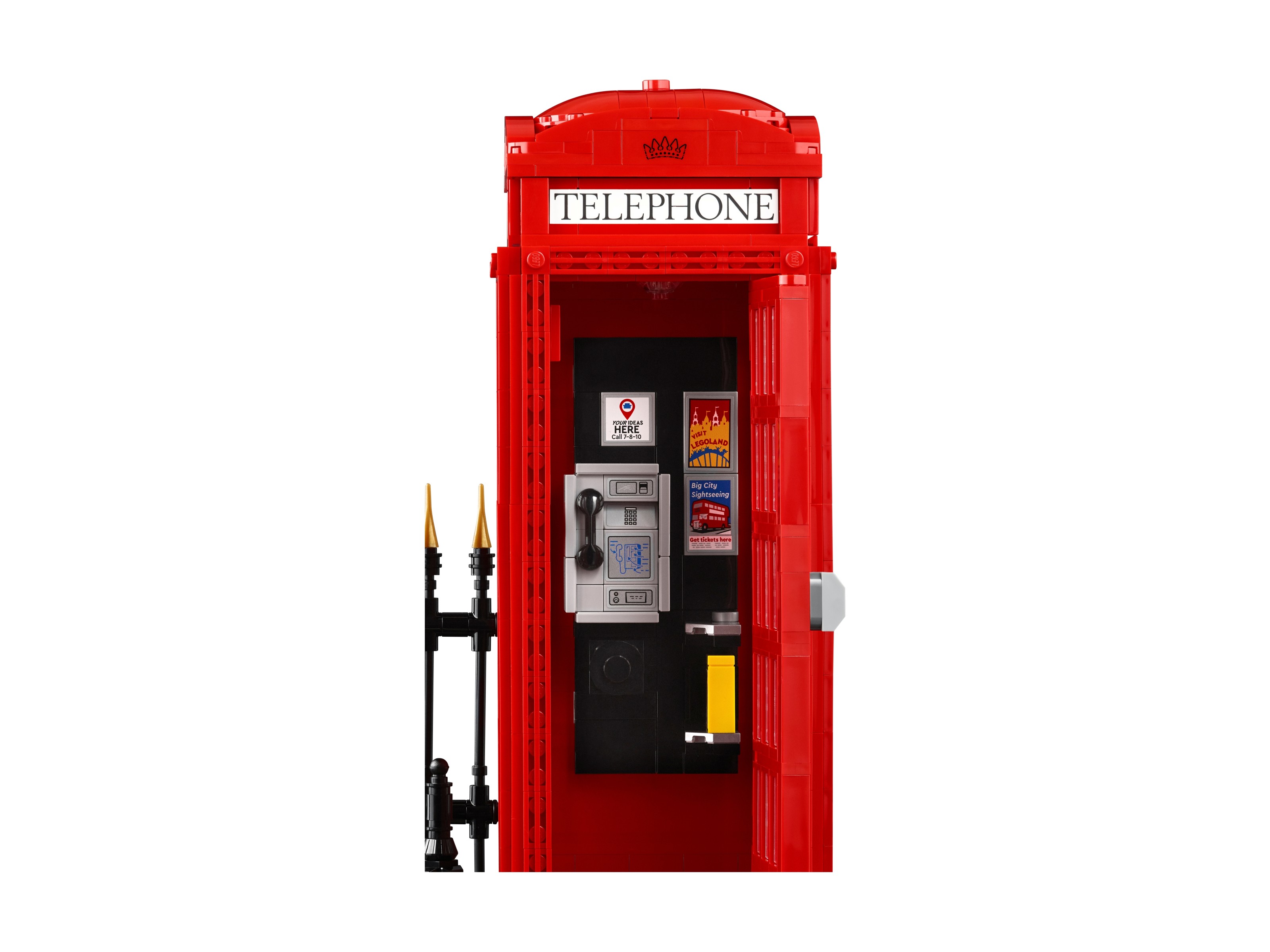 LEGO Ideas - Czerwona londyńska budka telefonicznaNa ulicach już od 100 latNa ulicach już od 100 lat