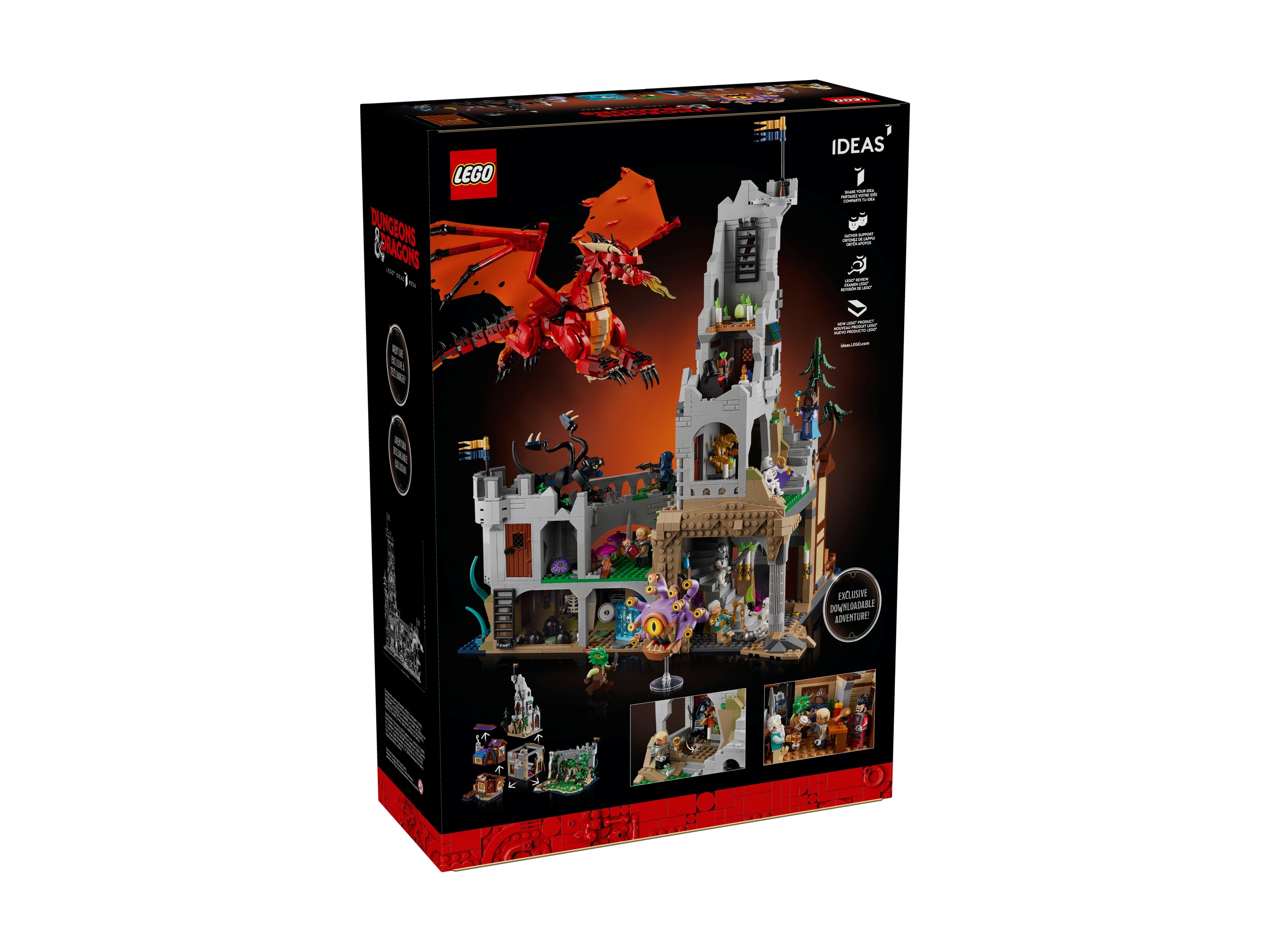 LEGO Ideas - Dungeons & Dragons: Opowieść czerwonego smoka