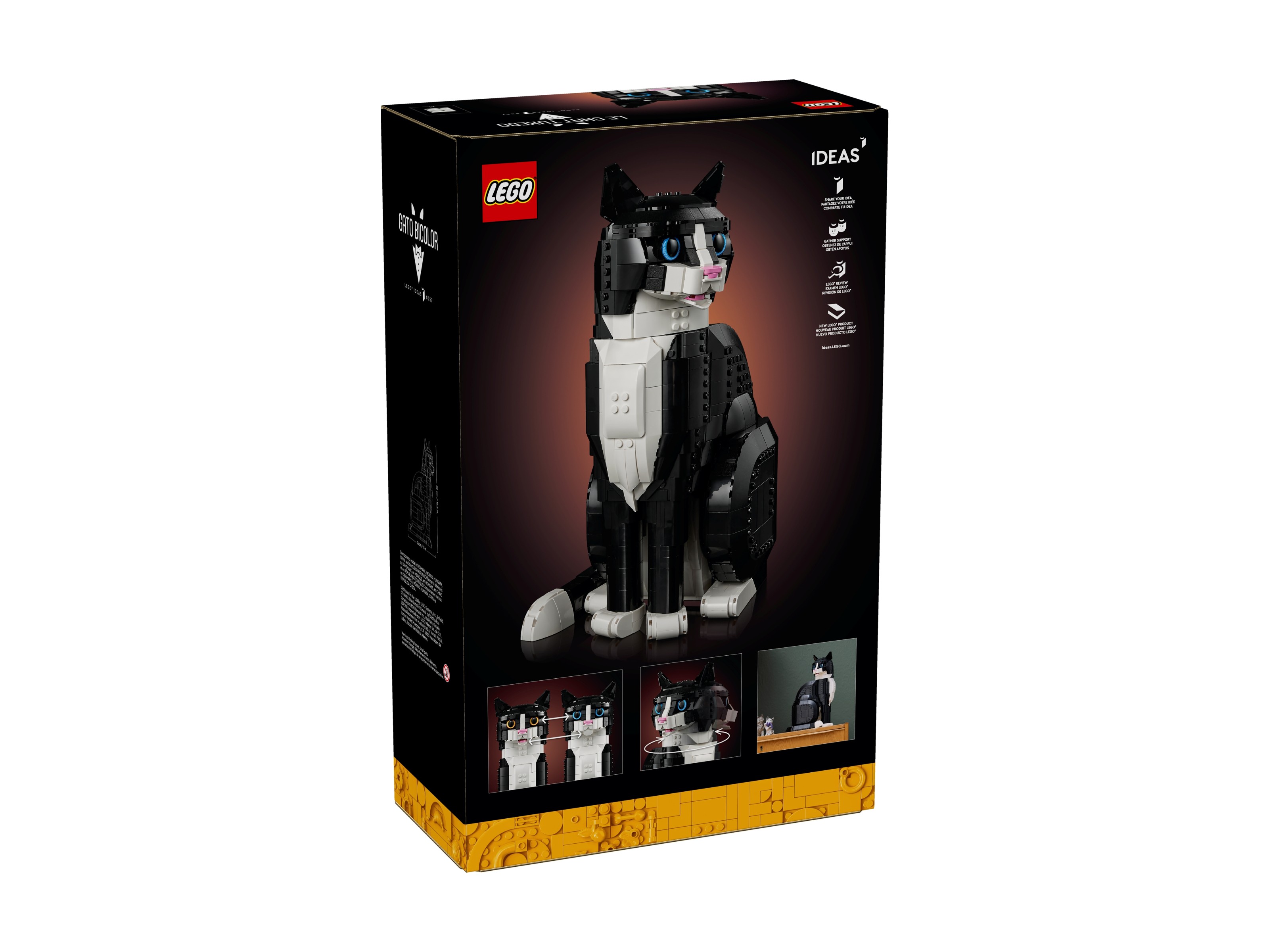 LEGO Ideas - Czarno-biały kot