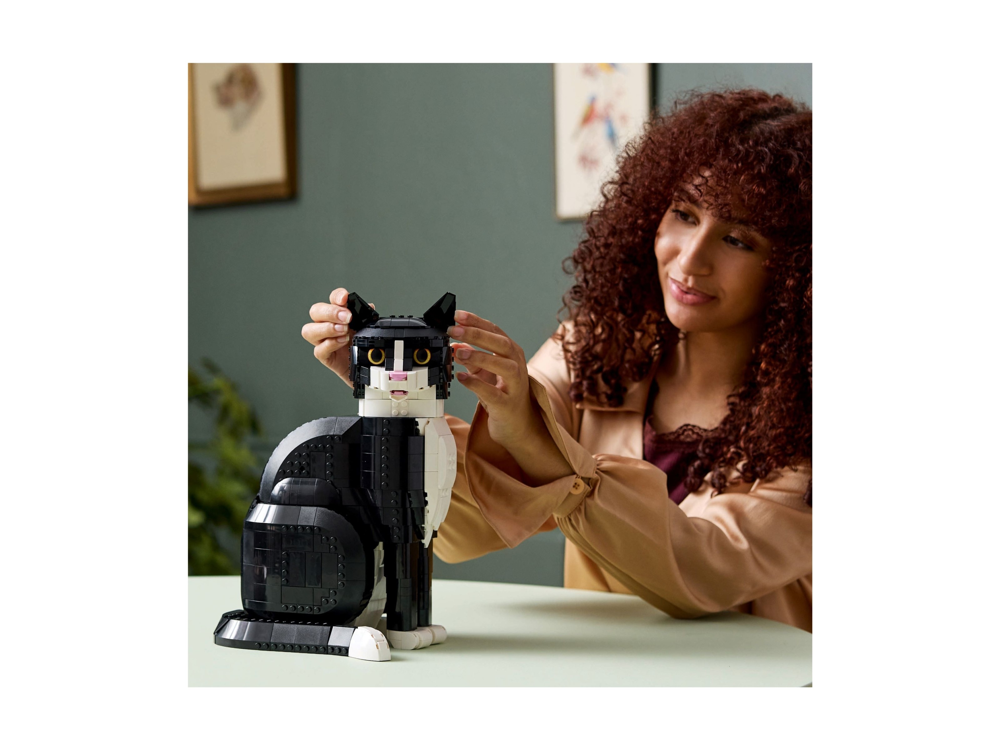 LEGO Ideas - Czarno-biały kot