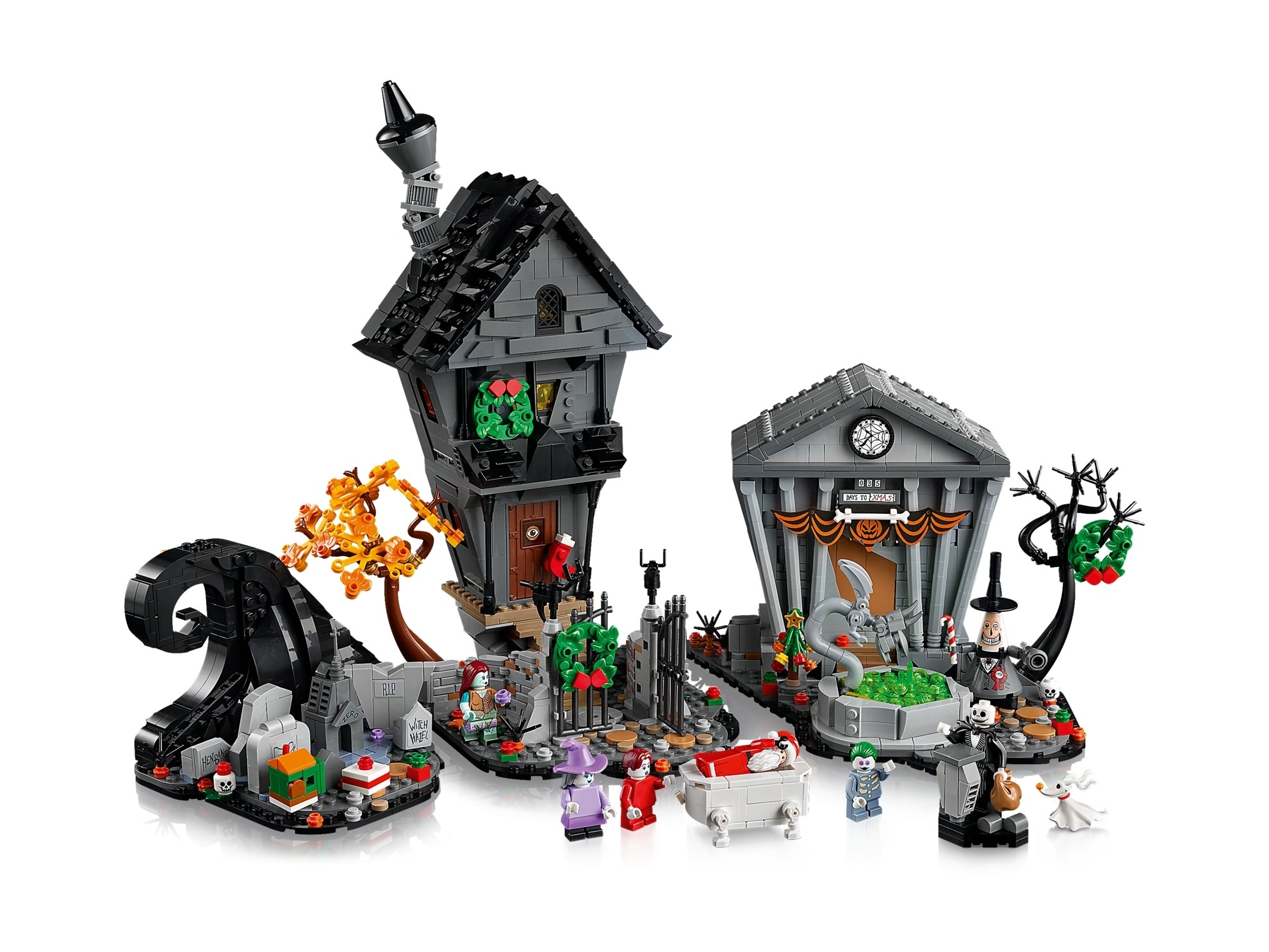 LEGO Ideas - Disney: Miasteczko Halloween Tima Burtona