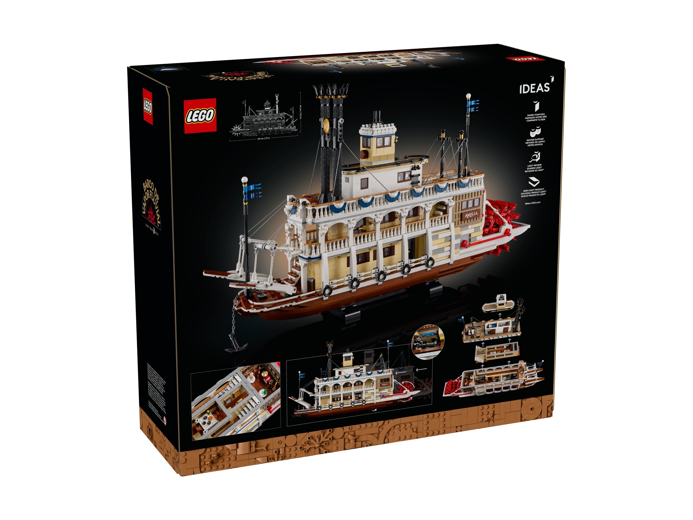 LEGO Ideas - Parowiec rzeczny