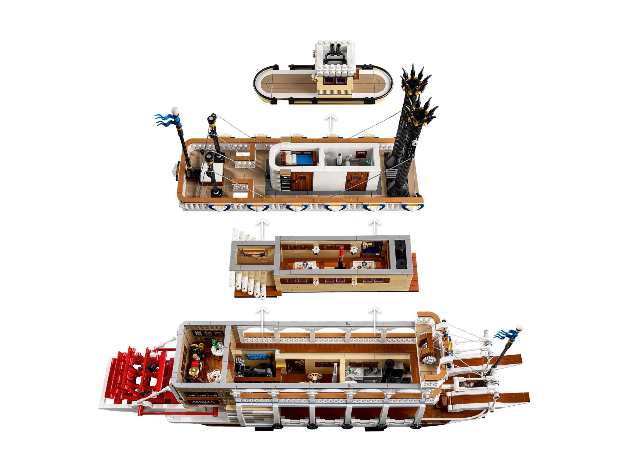 LEGO Ideas - Parowiec rzeczny