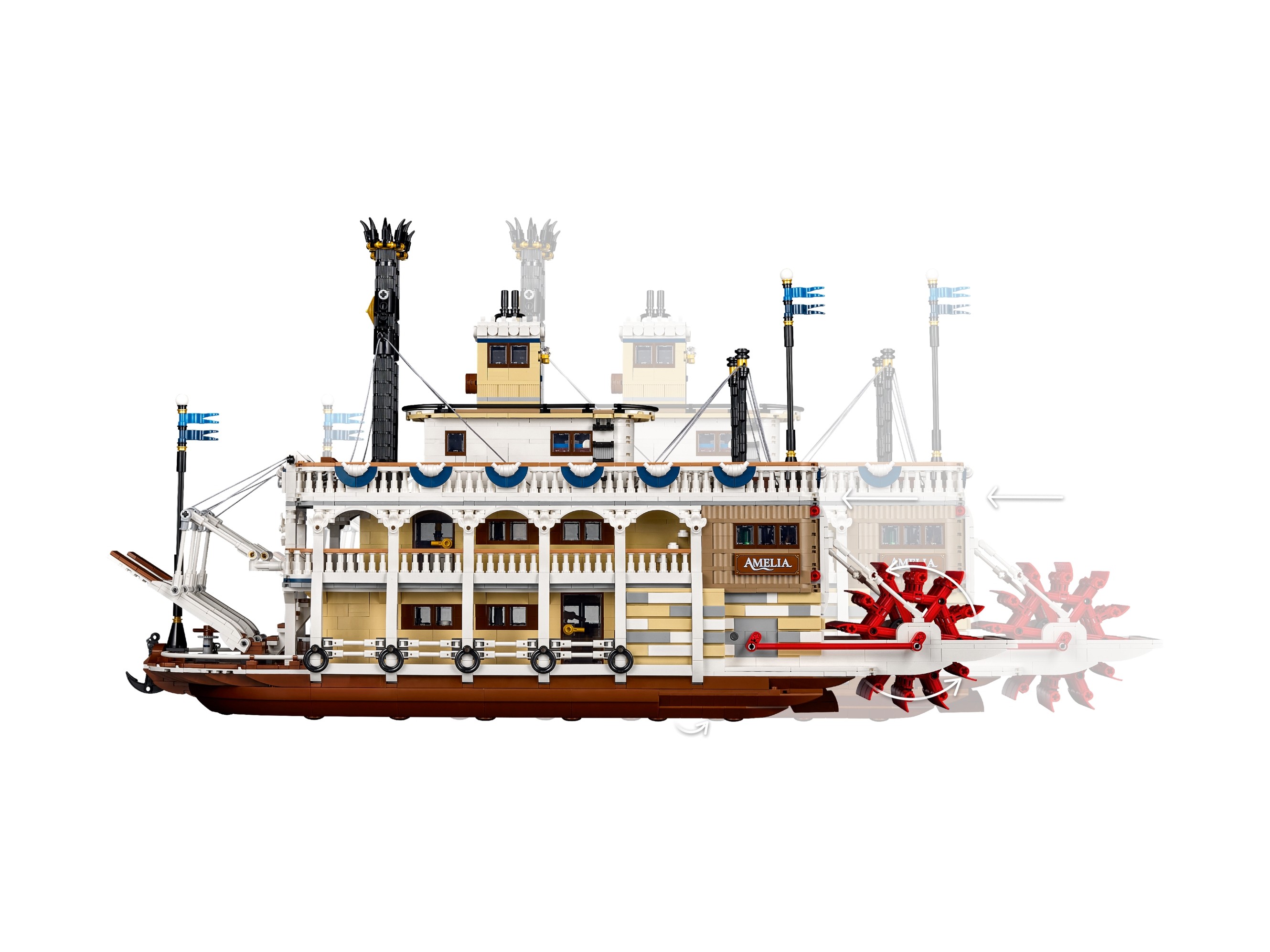 LEGO Ideas - Parowiec rzeczny