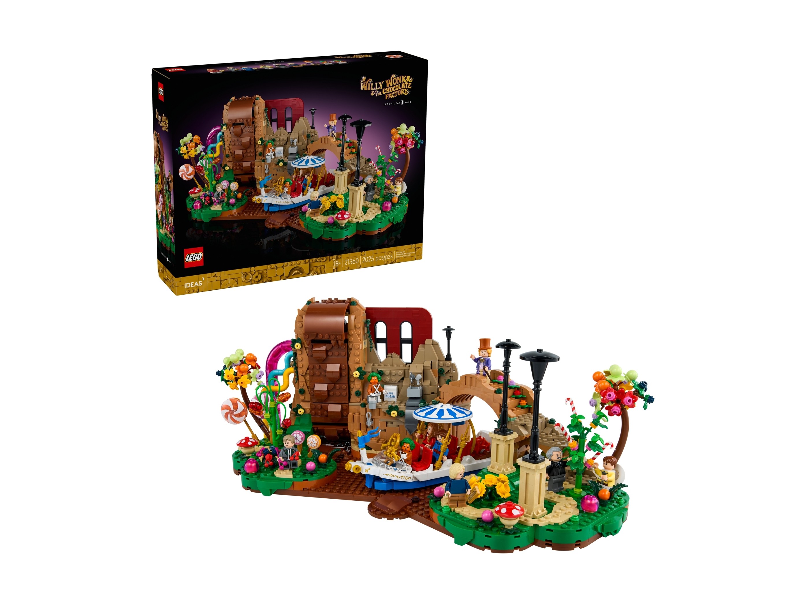 LEGO Ideas - Willy wonka i fabryka czekolady
