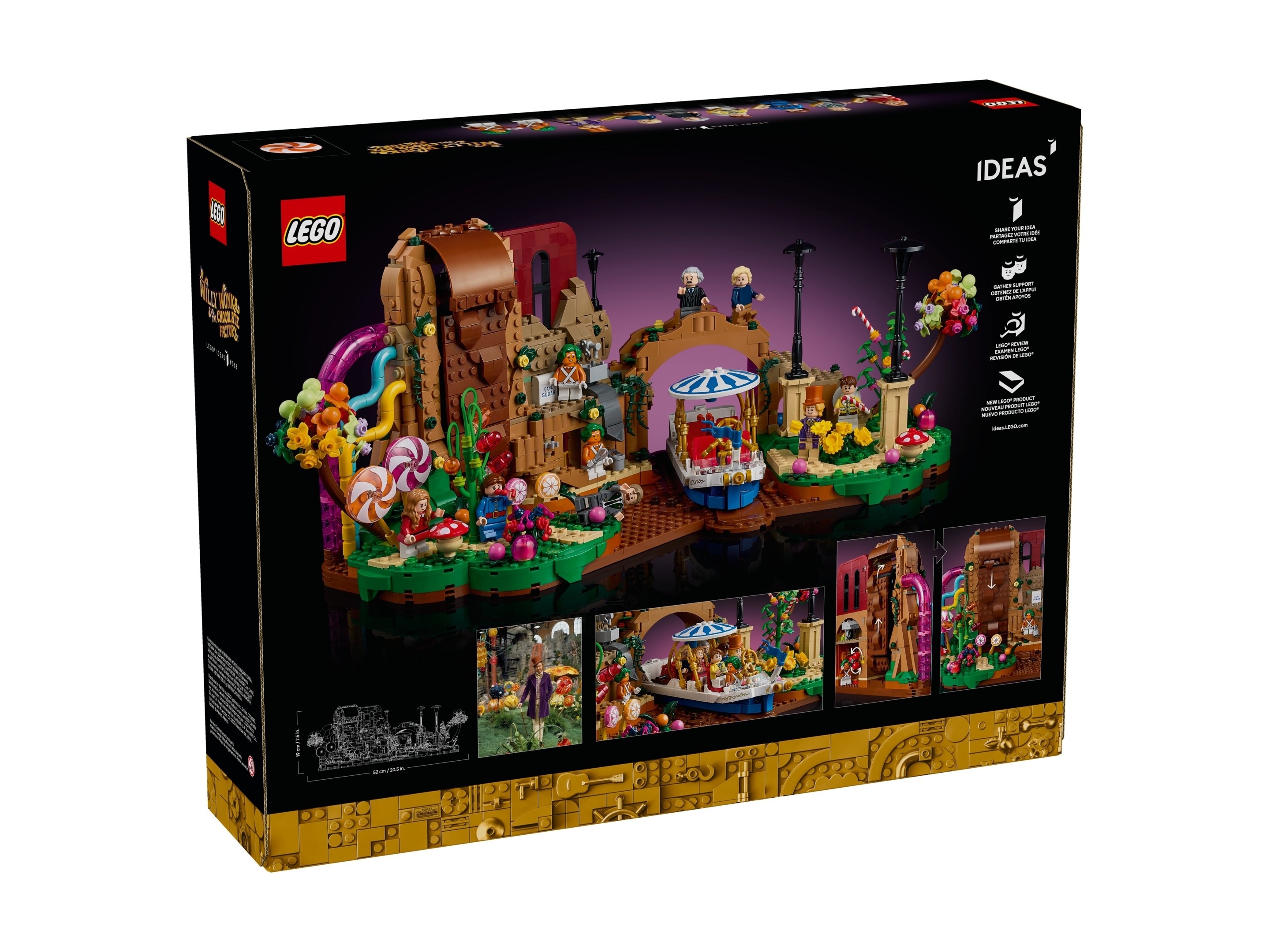 LEGO Ideas - Willy wonka i fabryka czekolady